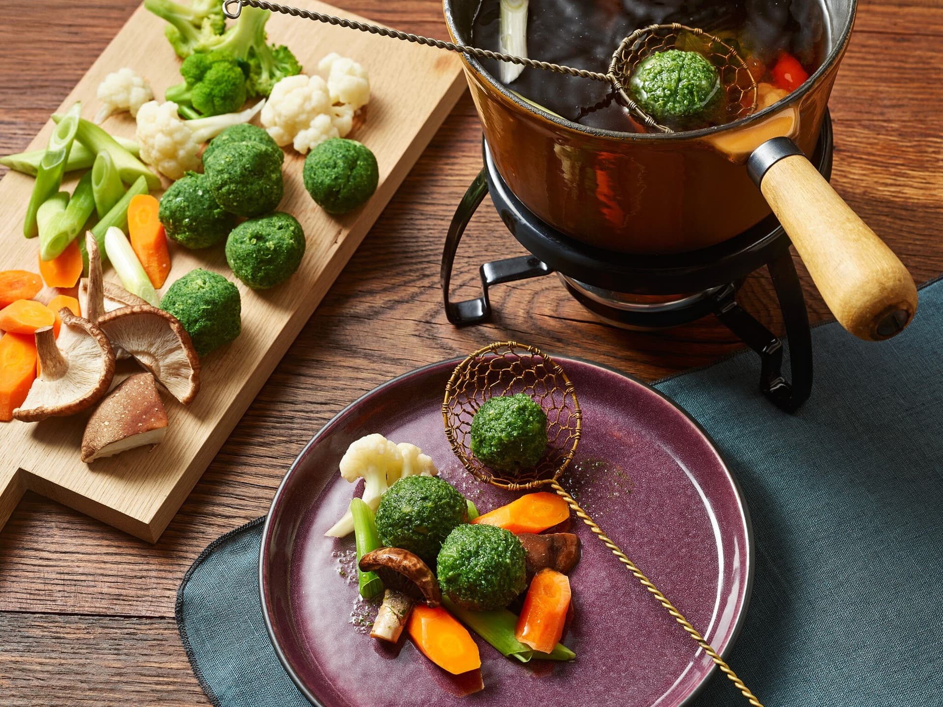 Spinat-Kartoffel-Knödel