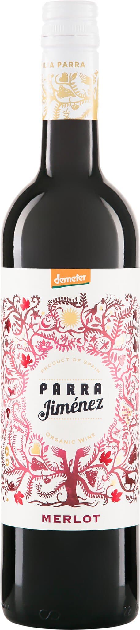 Parra demeter Merlot DO