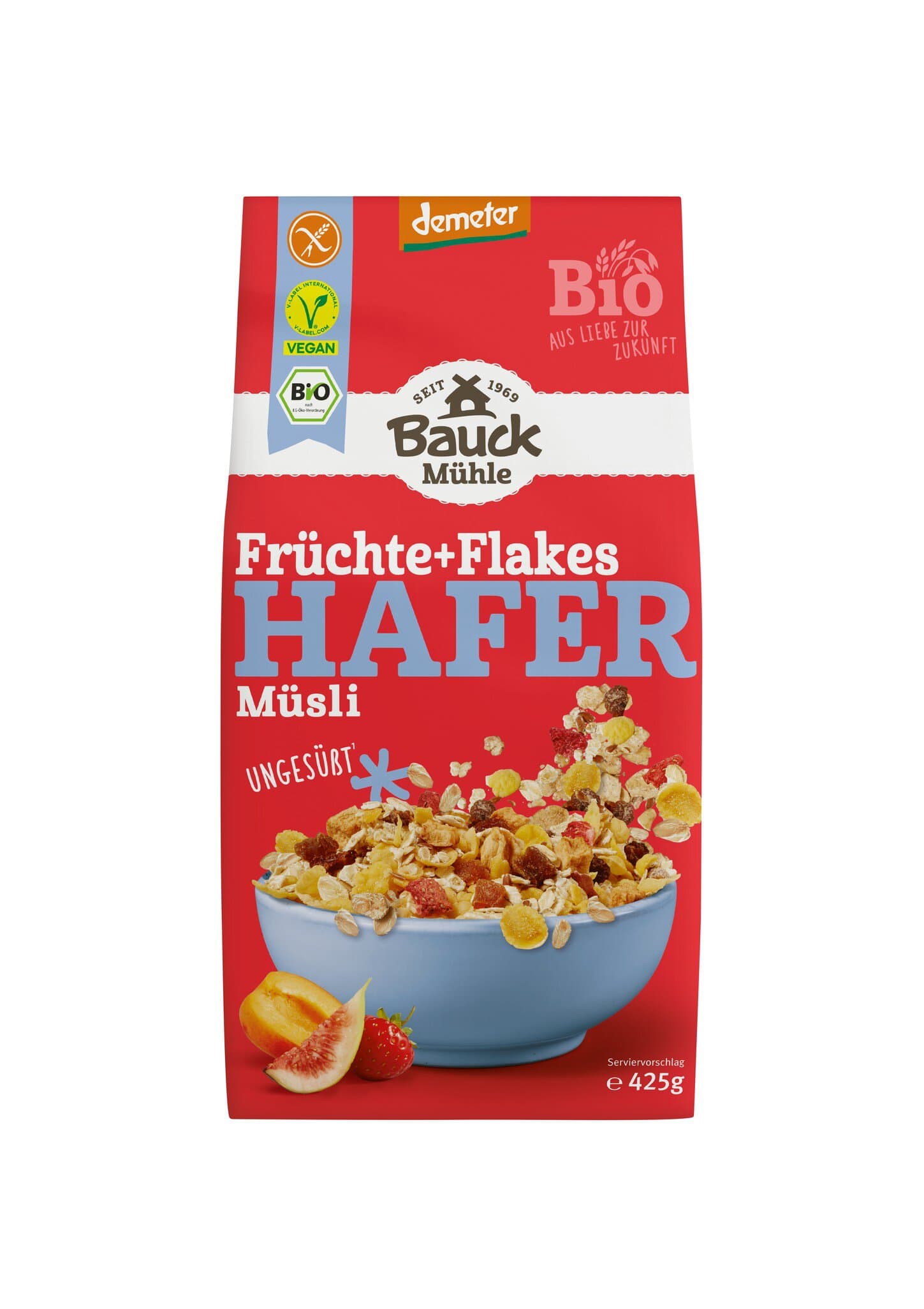 Bauckmühle Hafer Müzli Früchtetraum