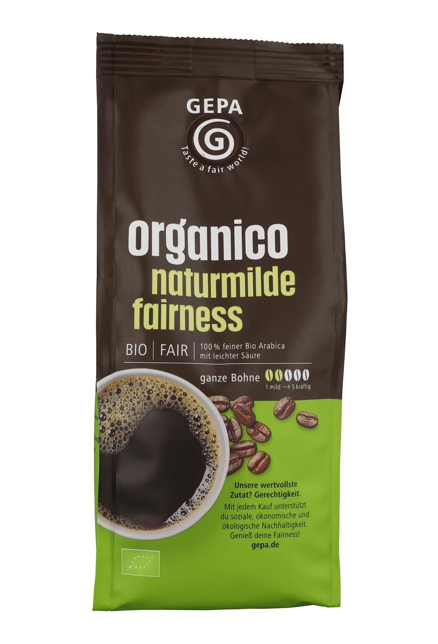 Gepa Cafe Organico Bohnen