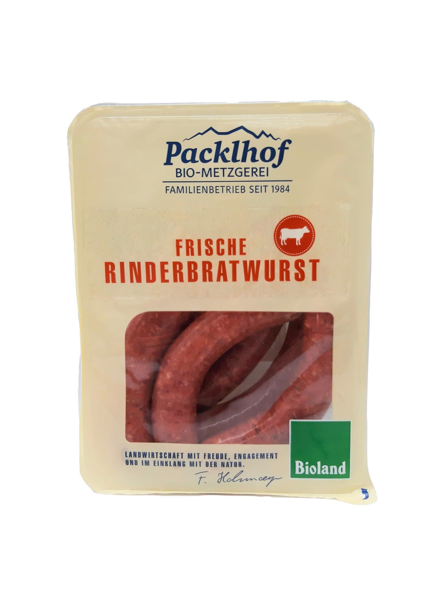 Packlhof Frische Rinderbratwurst