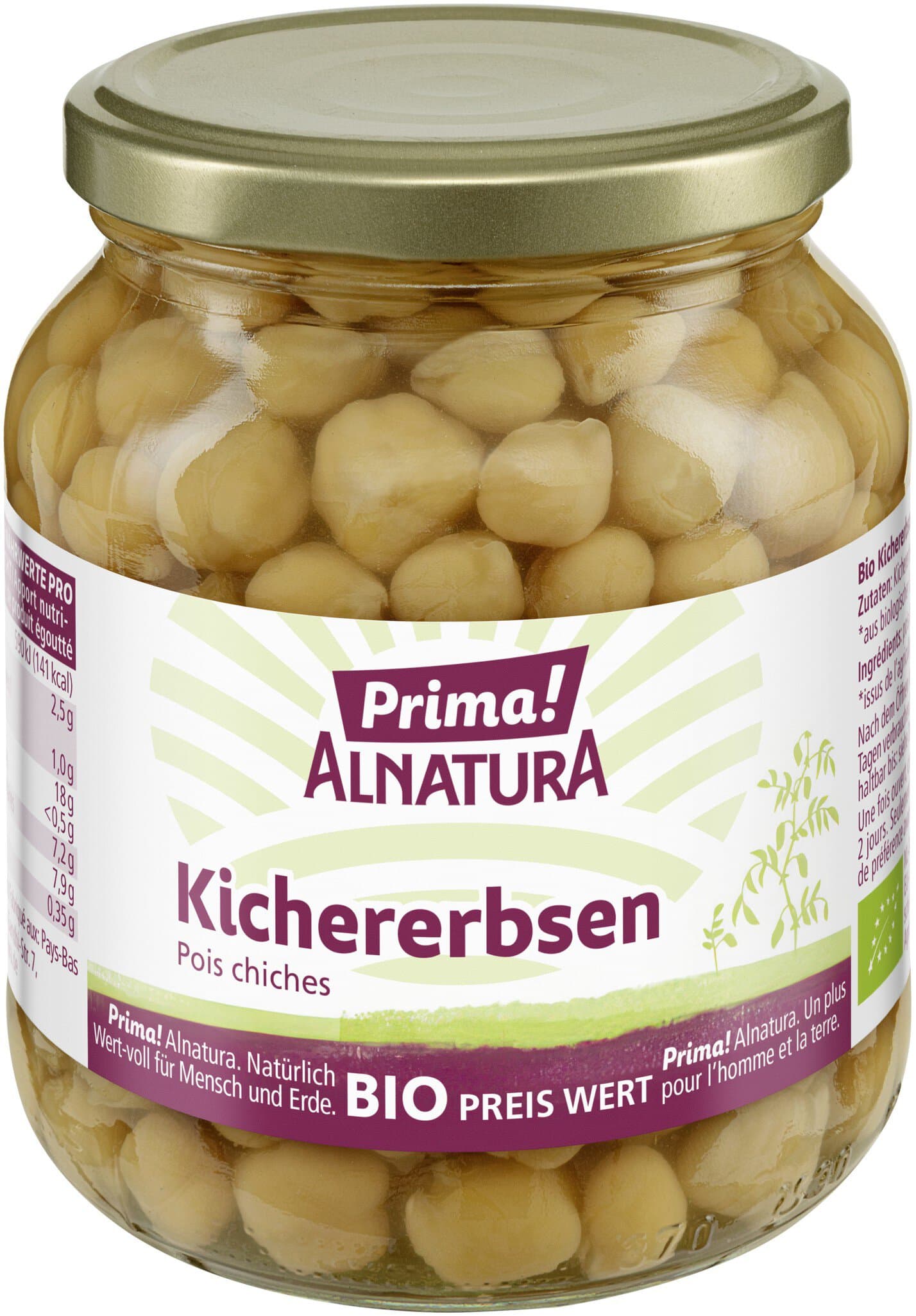 Prima! Alnatura Kichererbsen