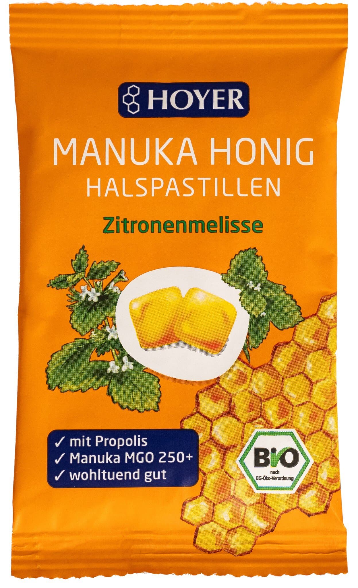 Hoyer Manukahonig Halspastillen