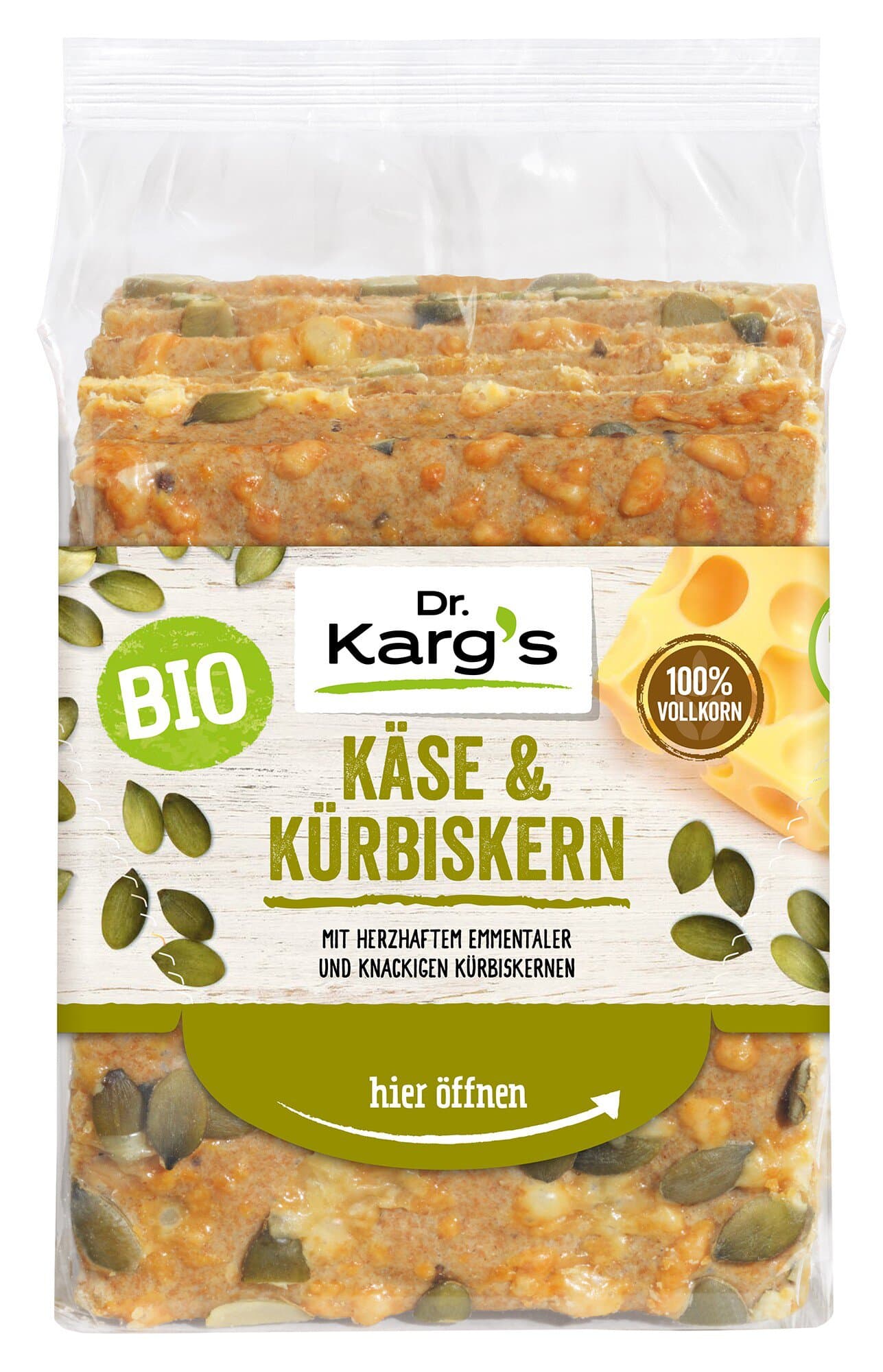 Dr. Karg's Käse & Kürbiskern