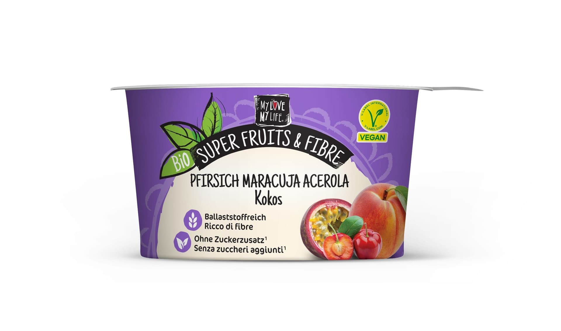My Love My Life Super Fruits - Pfirsich, Maracuja, Acerola