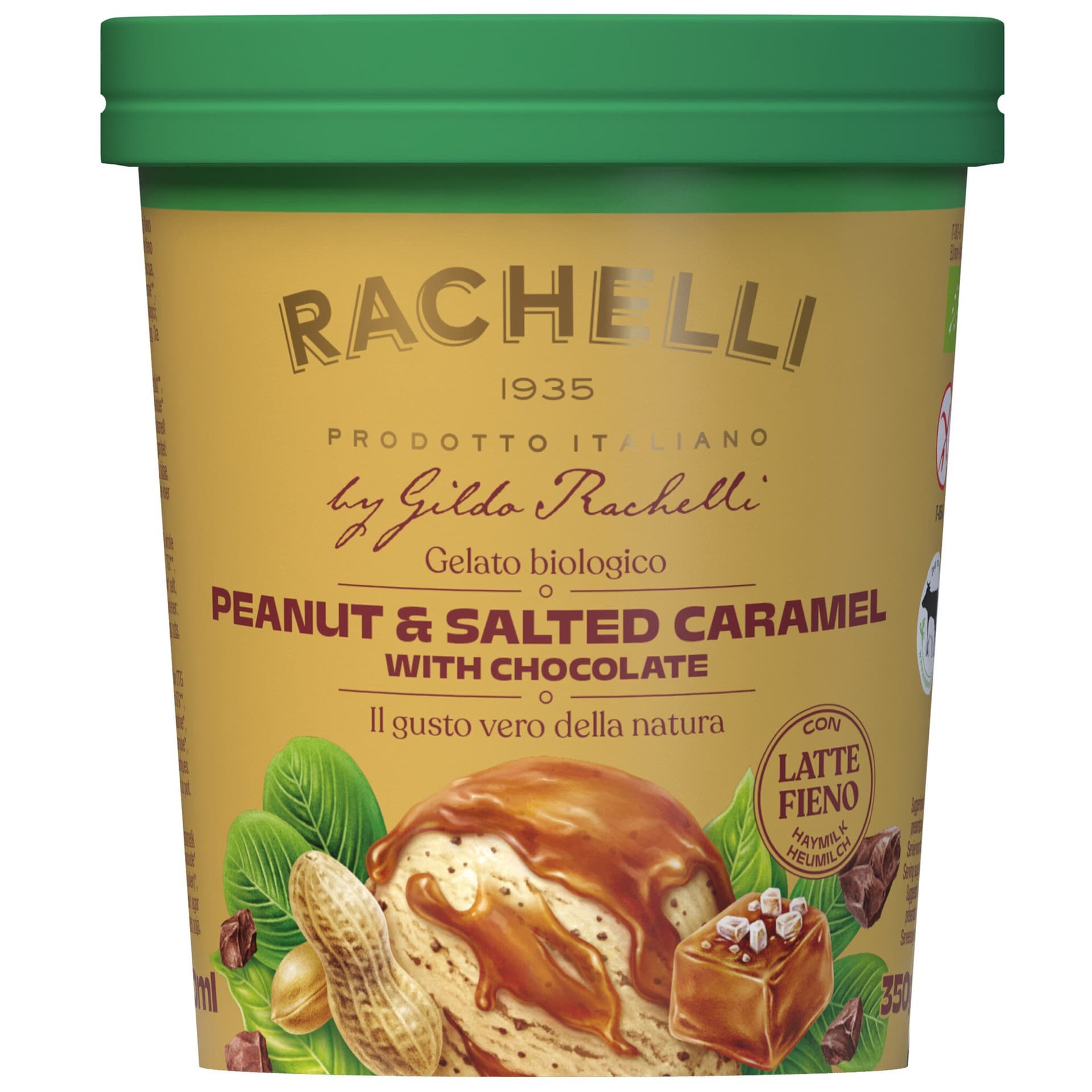 Rachelli Eis Peanut & Salted Caramel with Chocolate