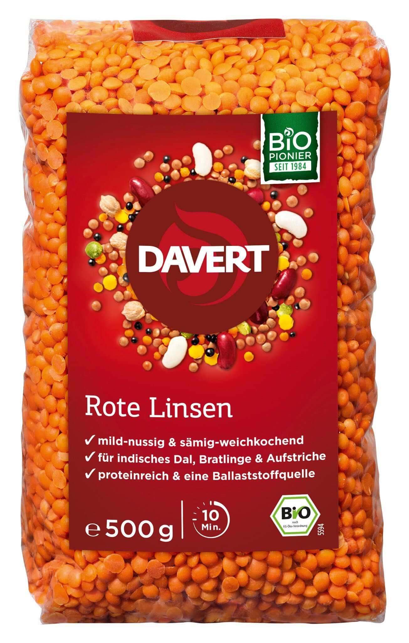 Davert Rote Linsen