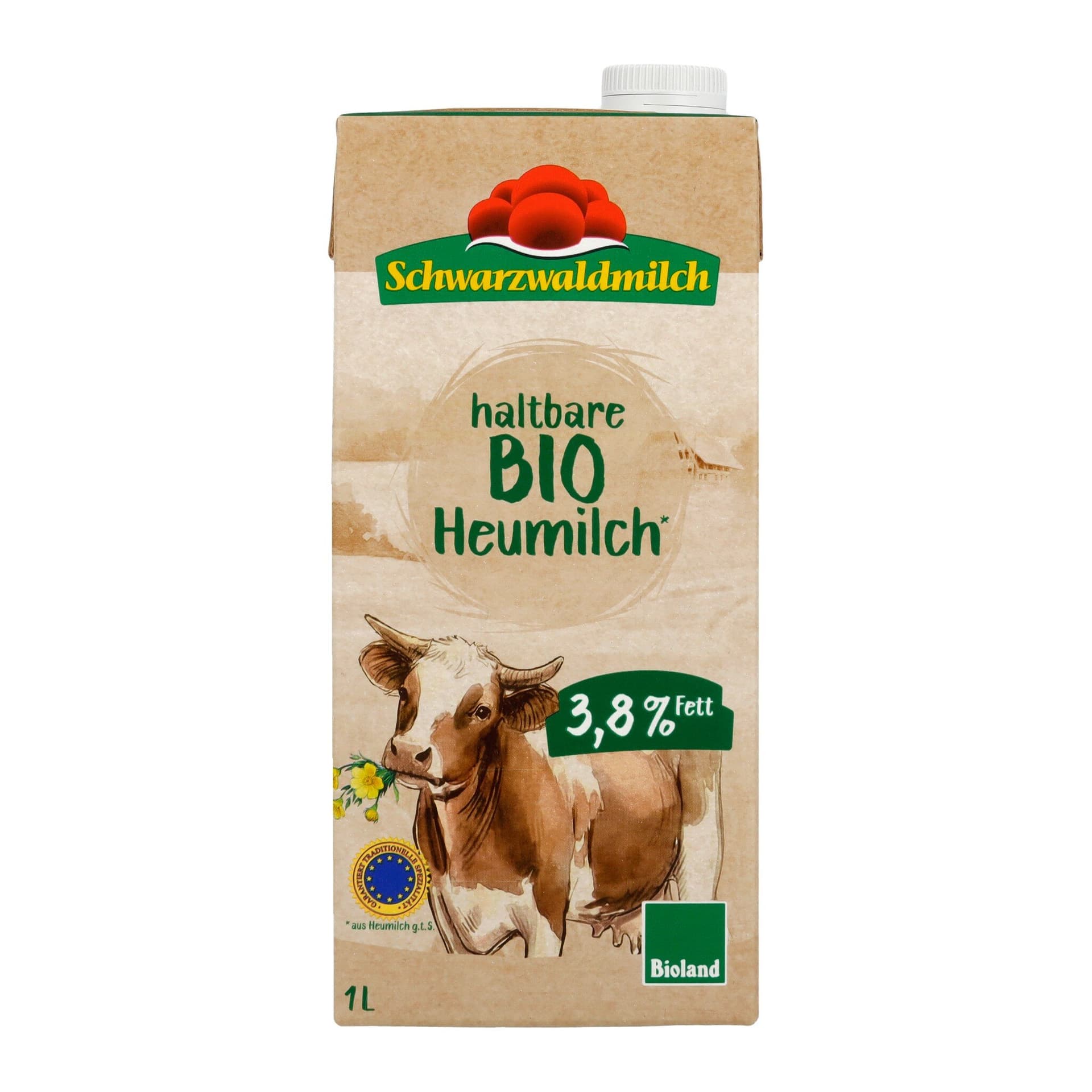 Schwarzwaldmilch Heumilch haltbar 3,8%