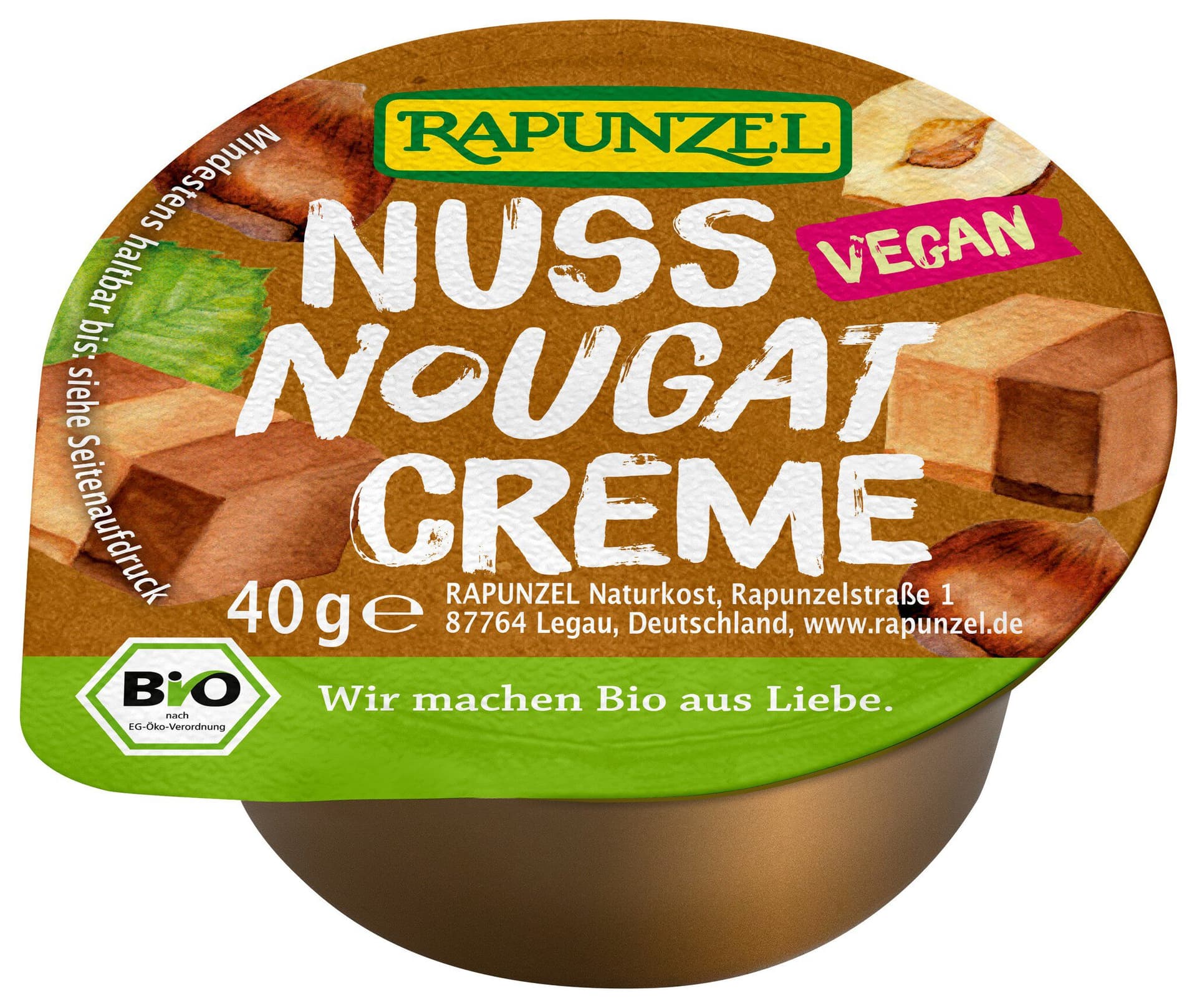 Rapunzel Vegane Nuss-Nougat-Creme Probiergröße