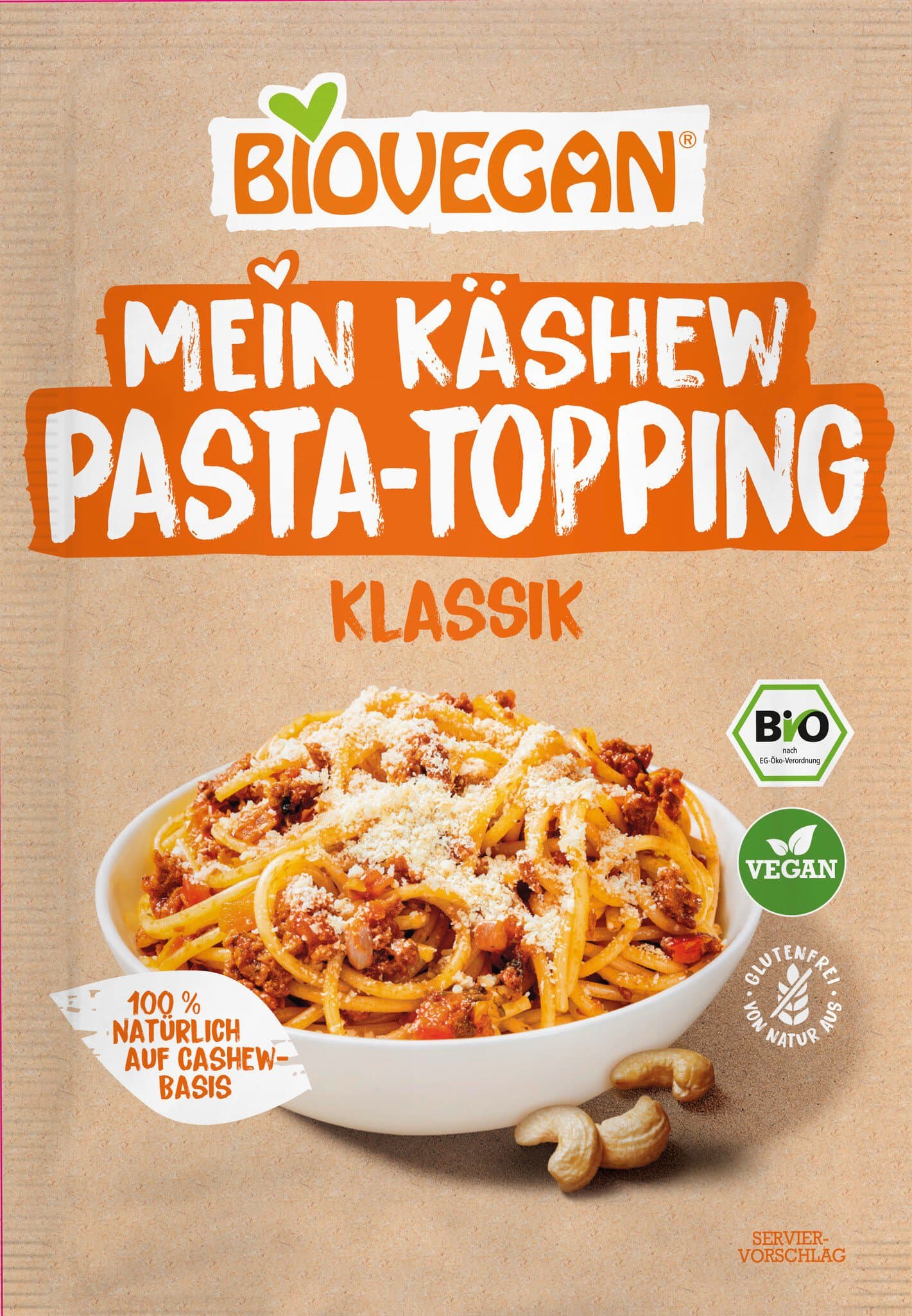 Biovegan Pasta Topping klassisch