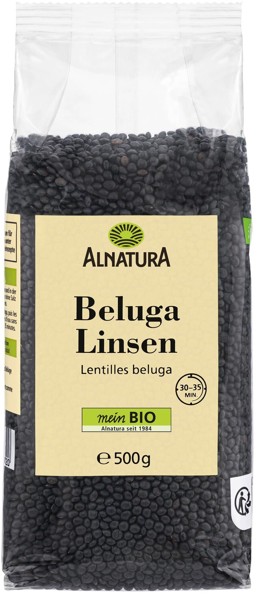 Alnatura Belugalinsen