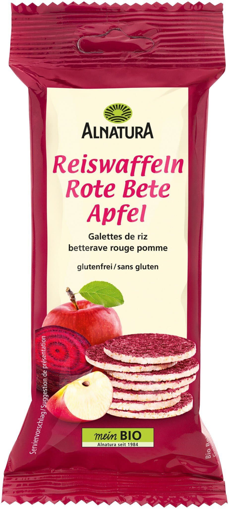 Alnatura Reiswaffeln Rote Bete Apfel