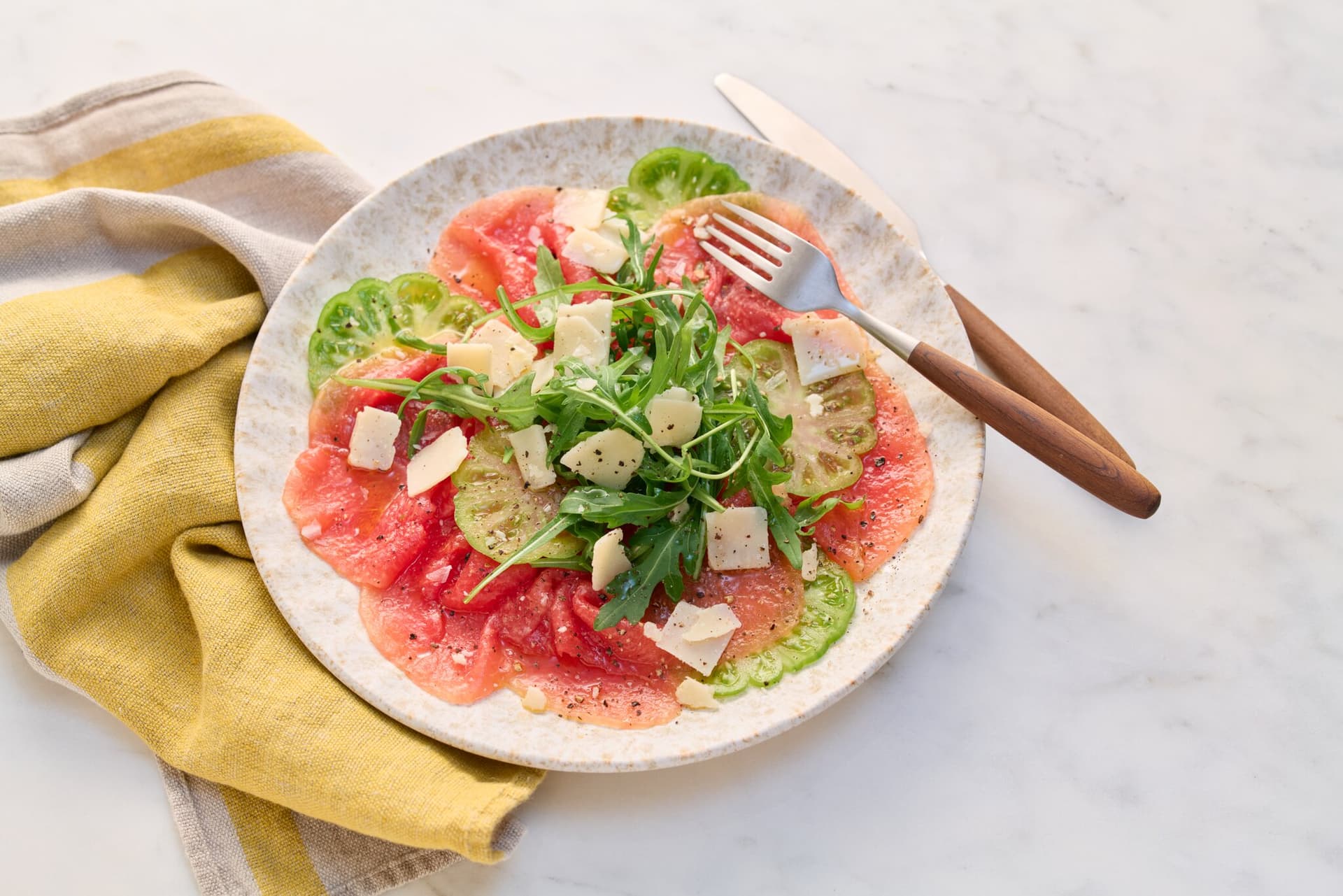 Wassermelonen-Carpaccio