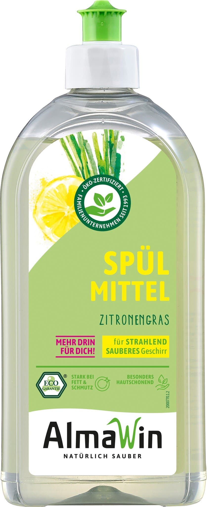 Almawin Spülmittel Zitronengras