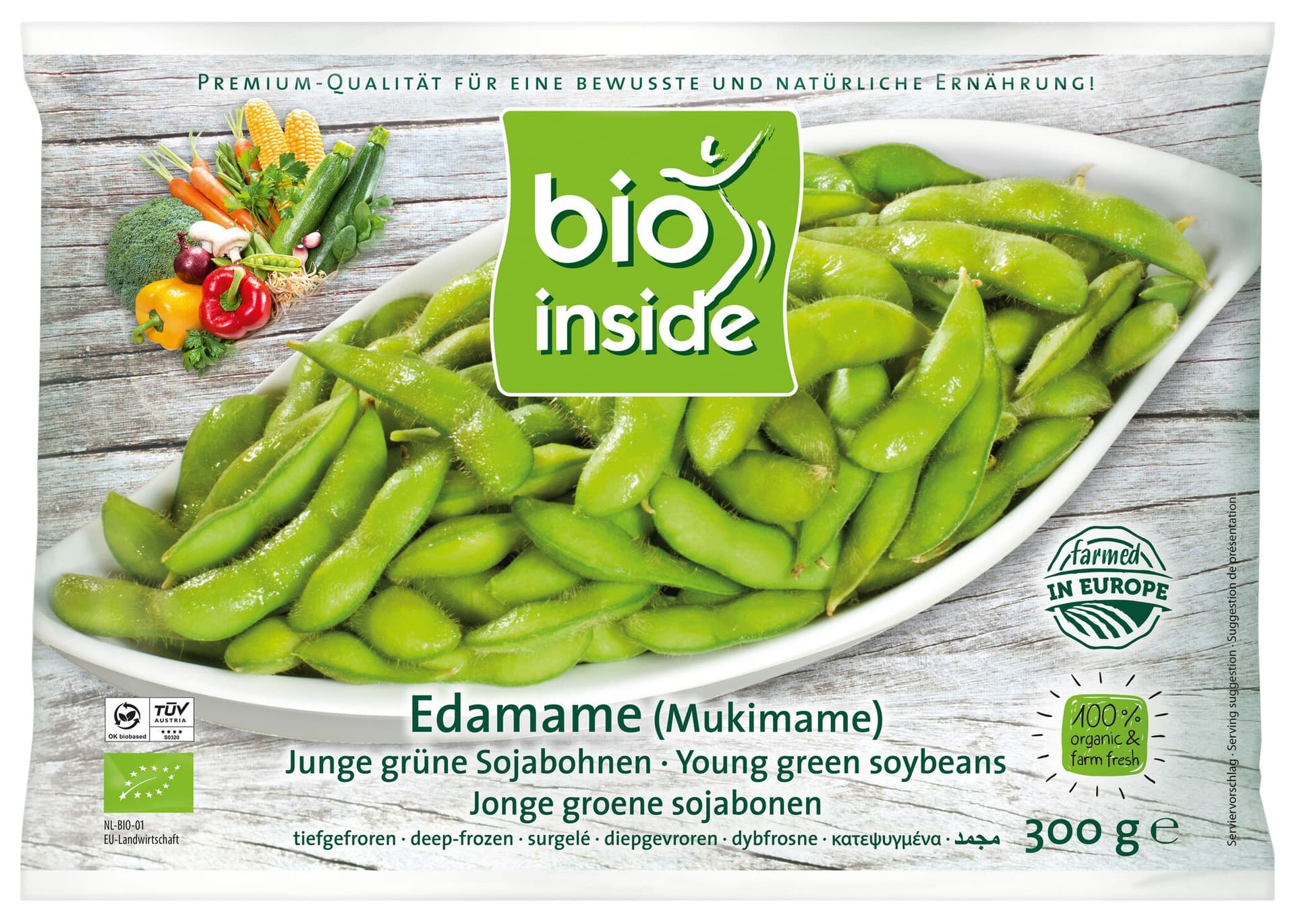 Bio Inside Edamame in der Schote (TK)