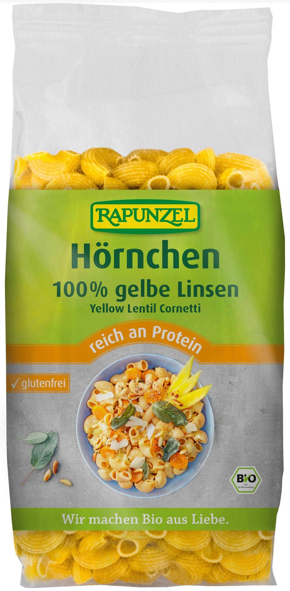 Rapunzel Gelbe Linsen Hörnchen