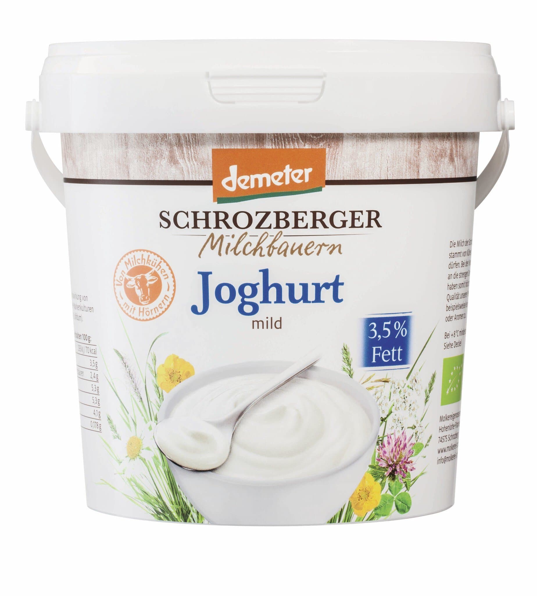 Schrozberger Milchbauern Joghurt Natur 3,5%