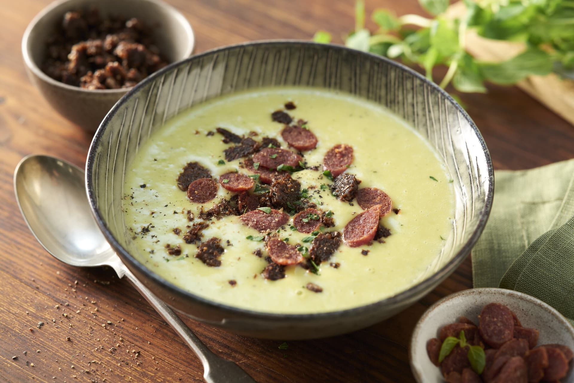 Kartoffel-Erbsen-Suppe