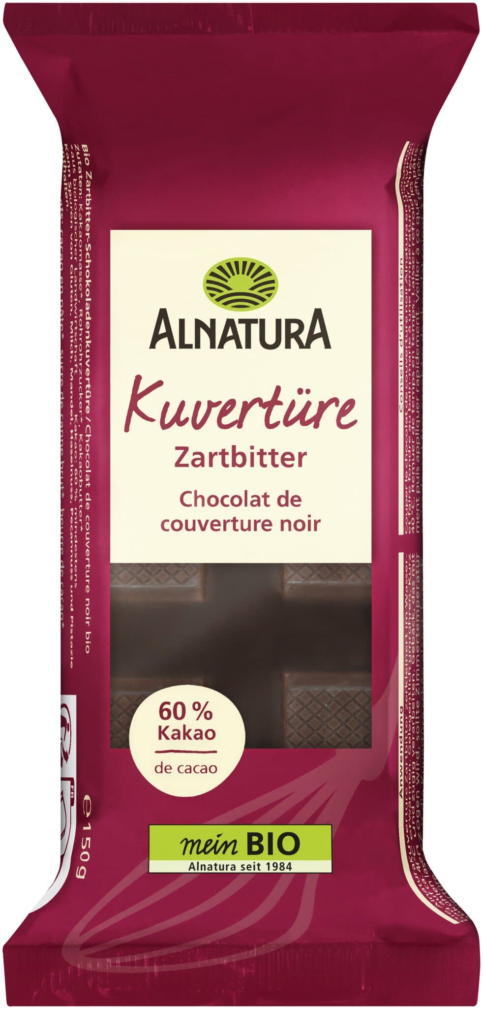 Alnatura Kuvertüre Zartbitter