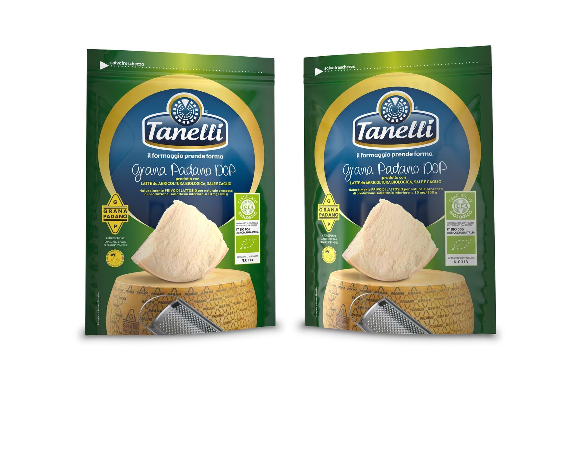 Tanelli Grana Padano gerieben DOP