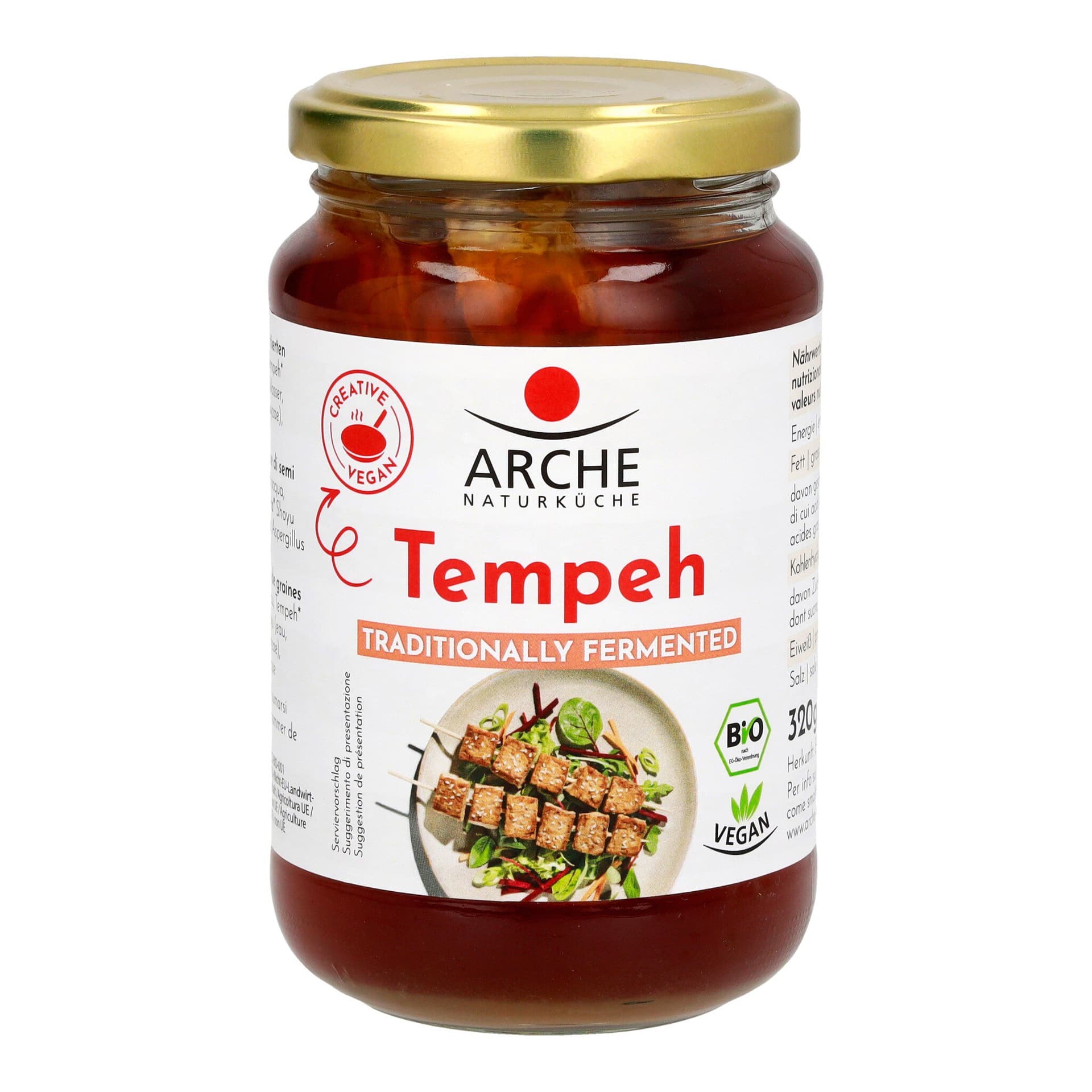 Arche Tempeh im Glas