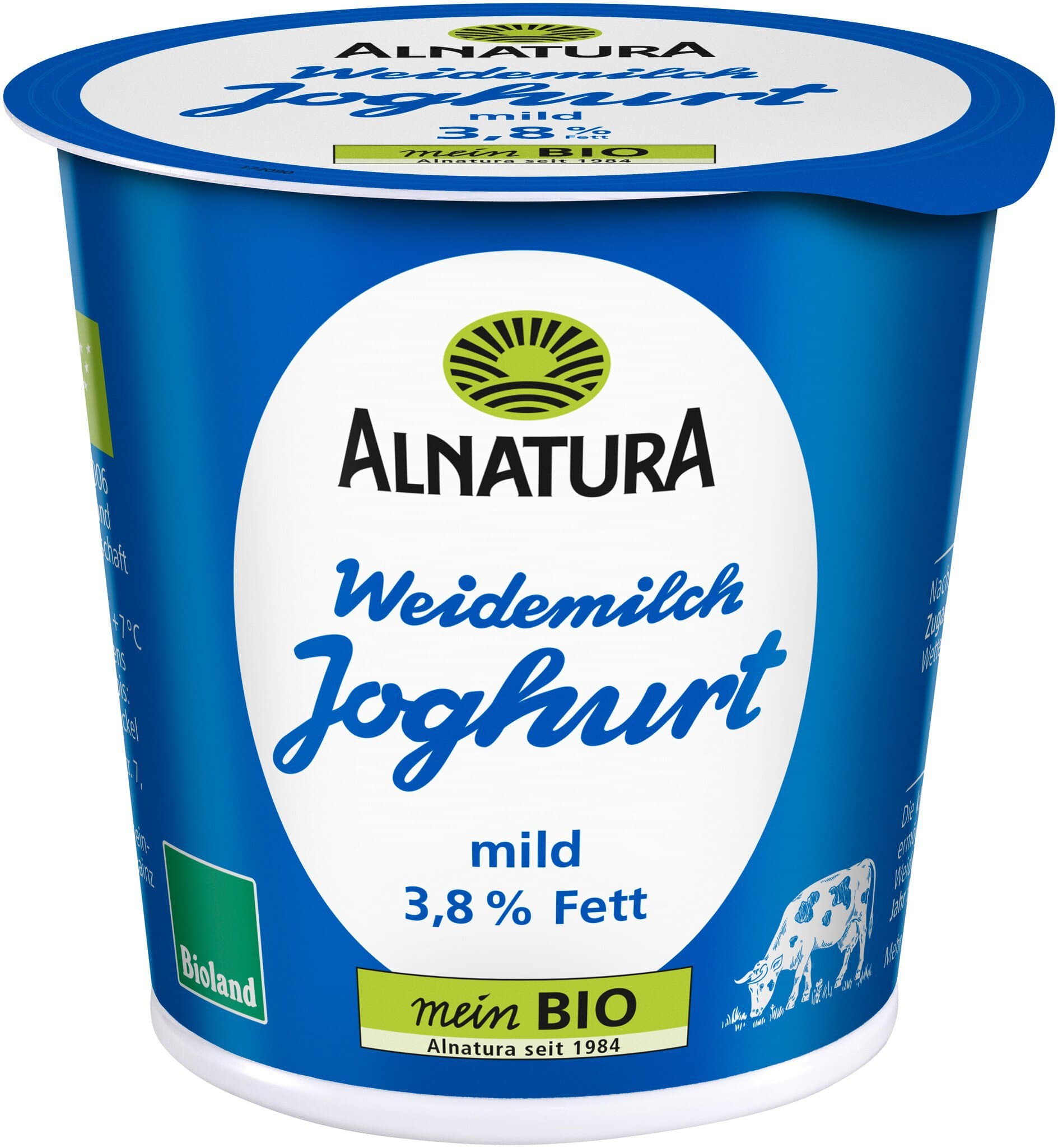 Alnatura Weidemilch-Joghurt 3,8 % Fett