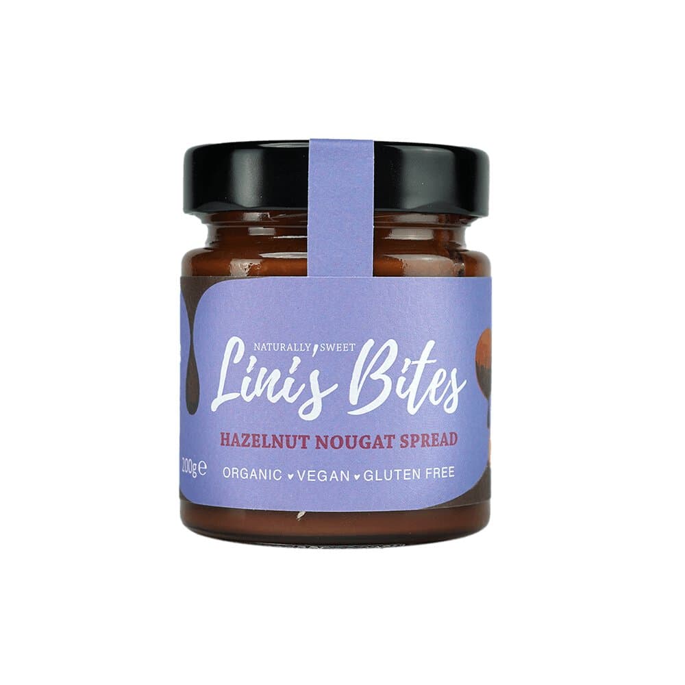 Linis Bites Hazelnut Dark Chocolate Spread