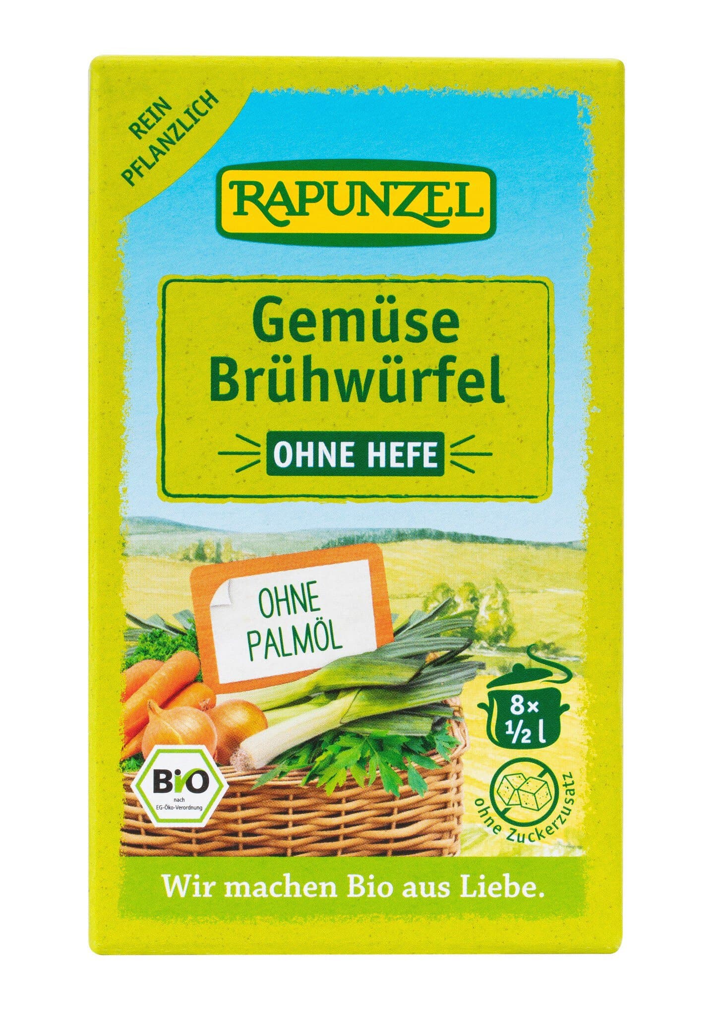 Rapunzel Brühwürfel Hefefrei