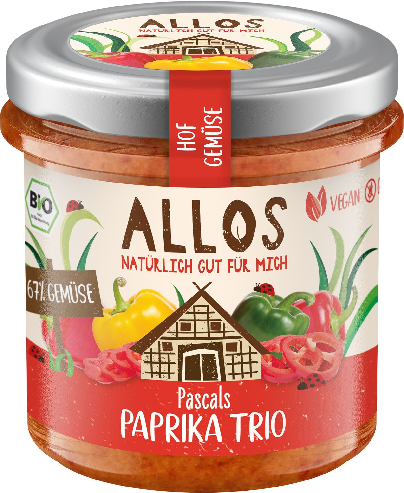 Allos Hofgemüse Pascals Paprika Trio