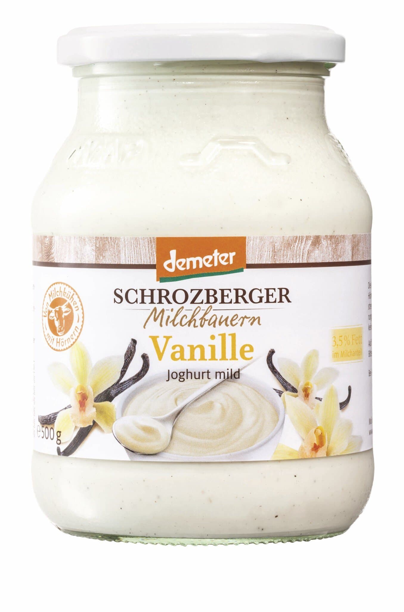 Schrozberger Milchbauern Joghurt Vanille 3,5% 500g