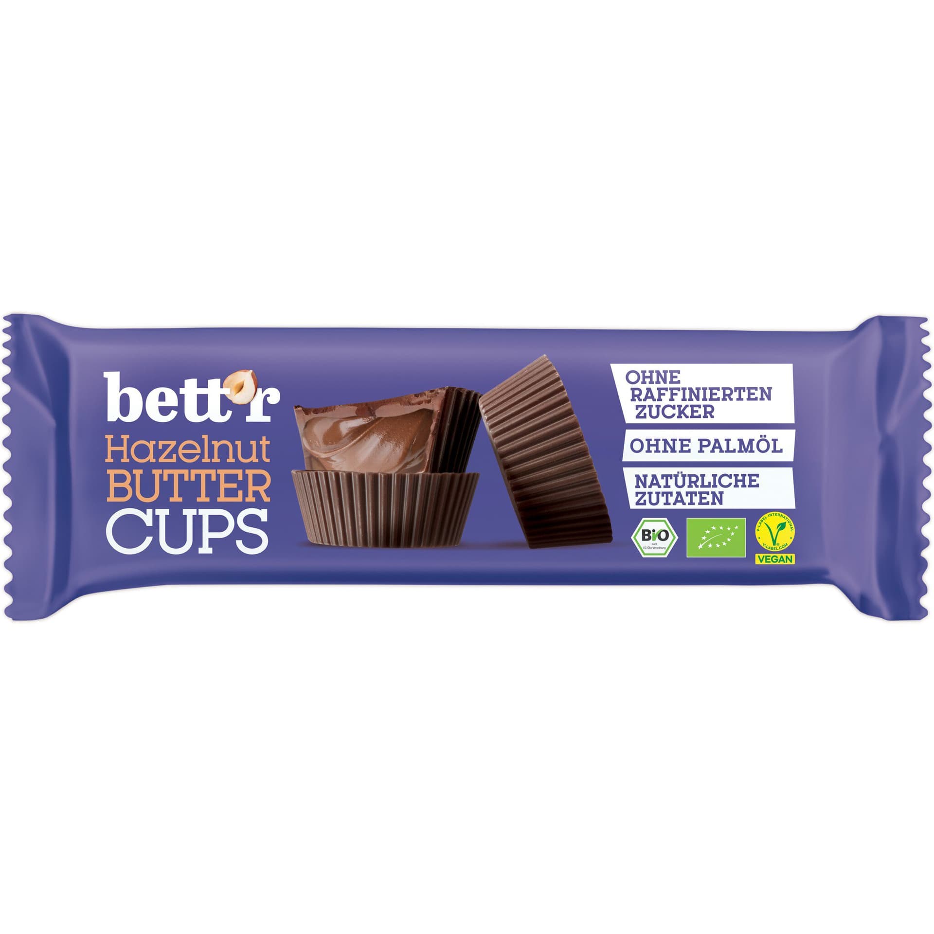 bett'r Hazelnut Butter Cups