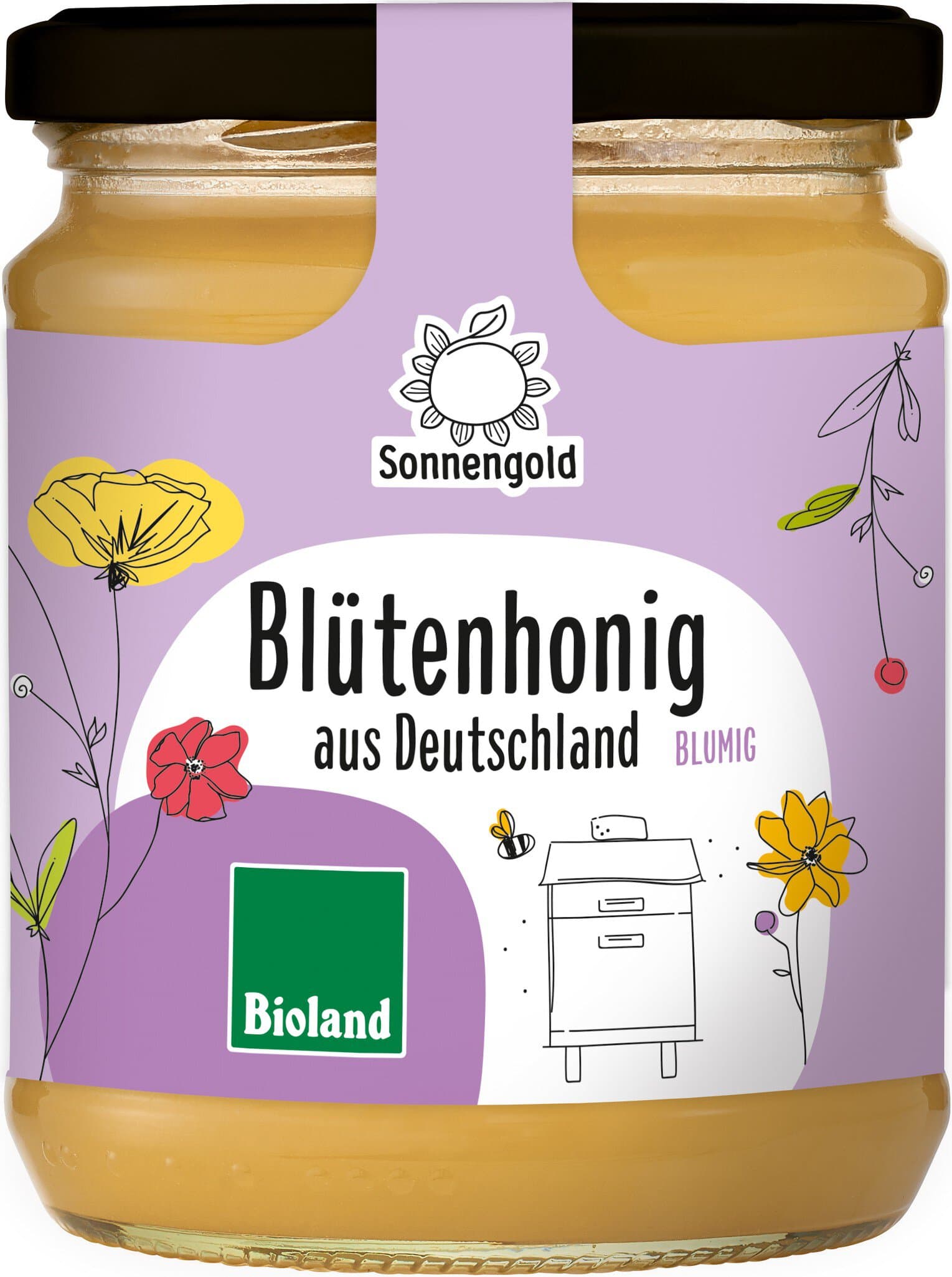 Sonnengold Blütenhonig cremig