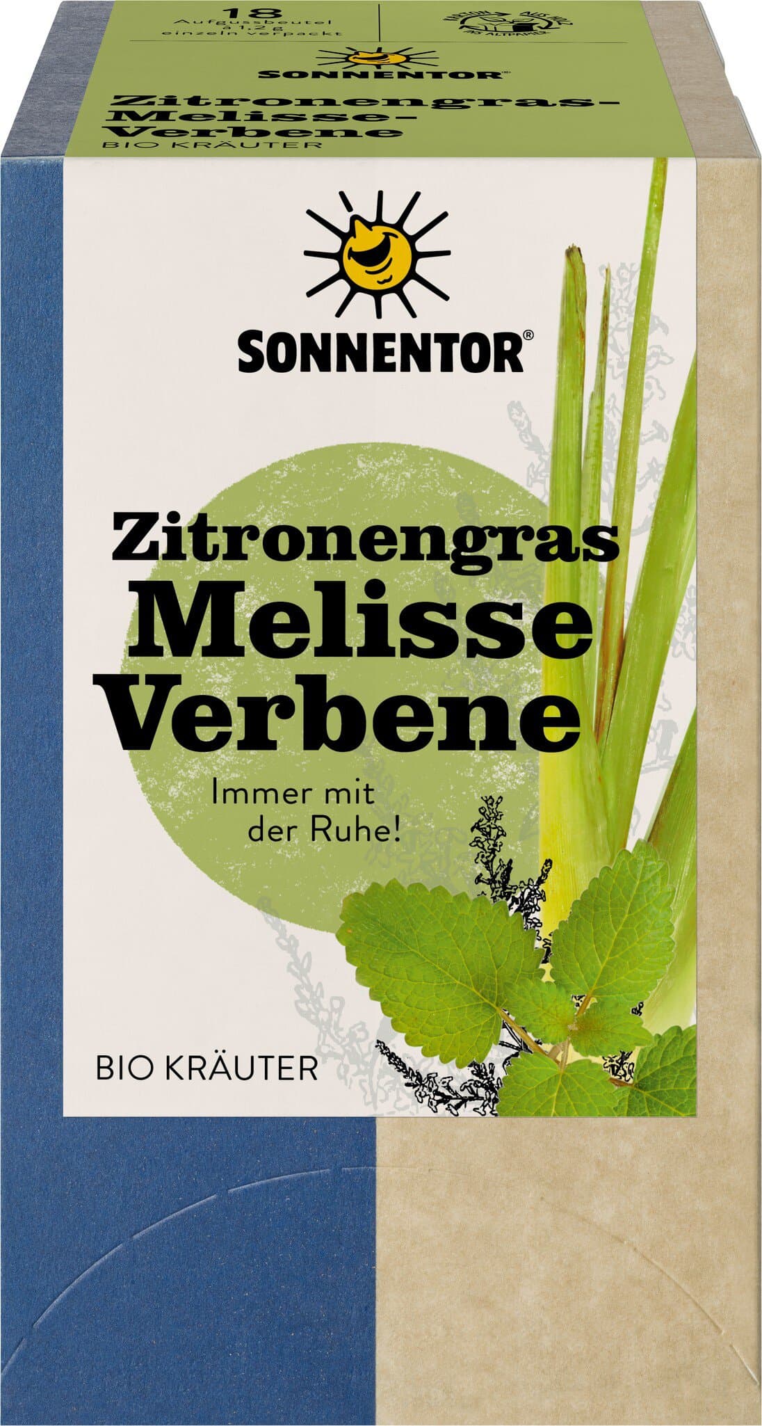 Sonnentor Zitronengras Melissentee 18 Btl.