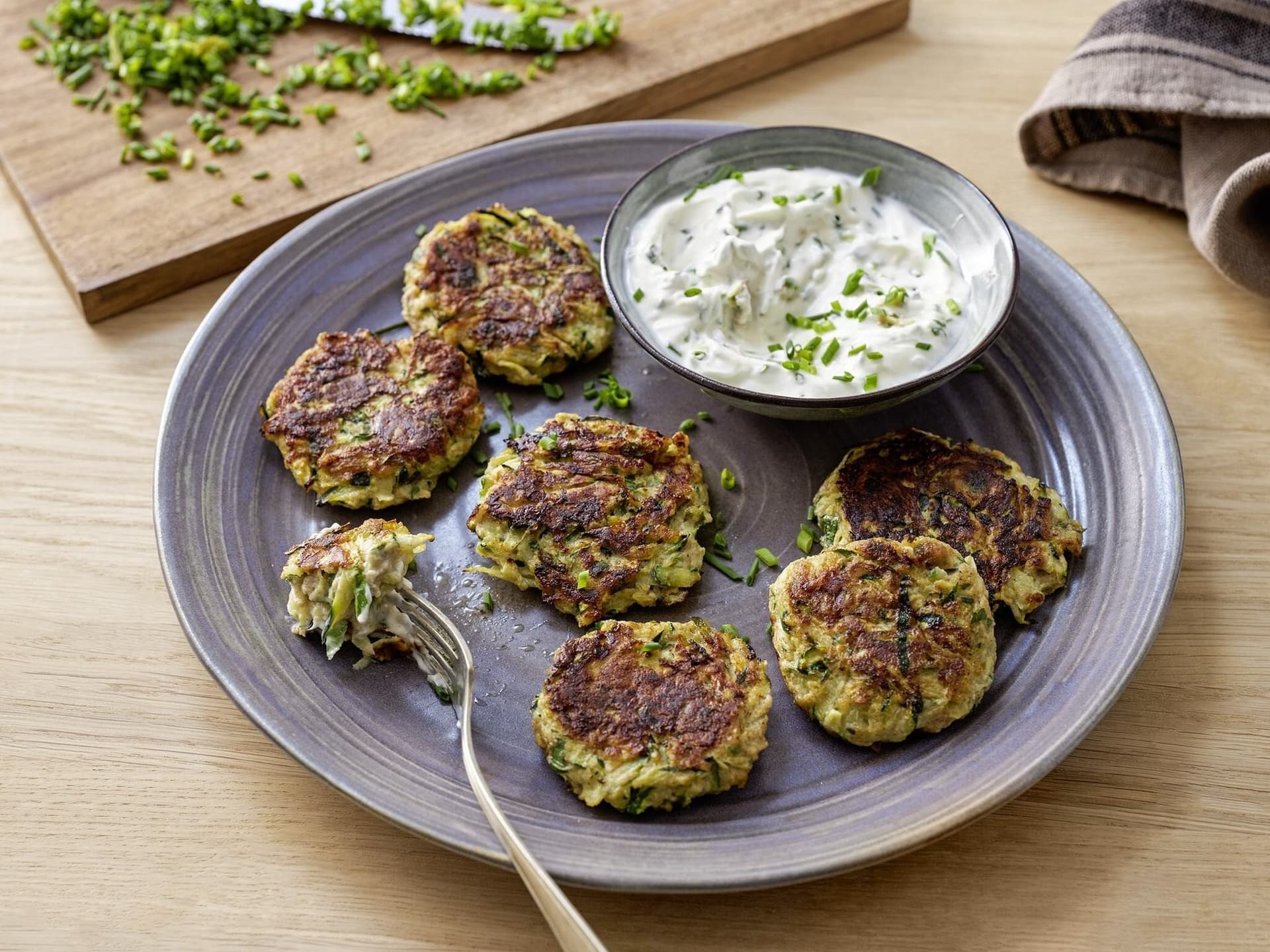 Zucchinipuffer