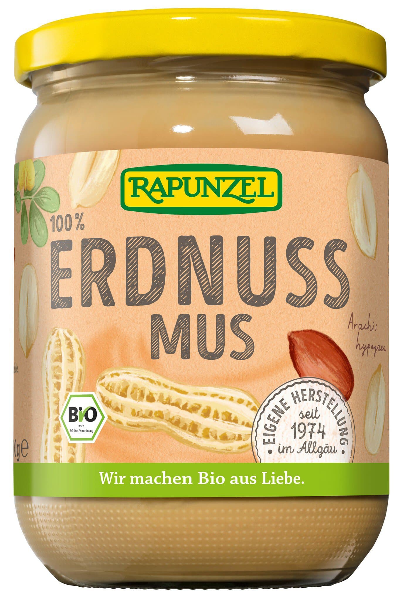 Rapunzel Erdnussmus fein ohne Salz