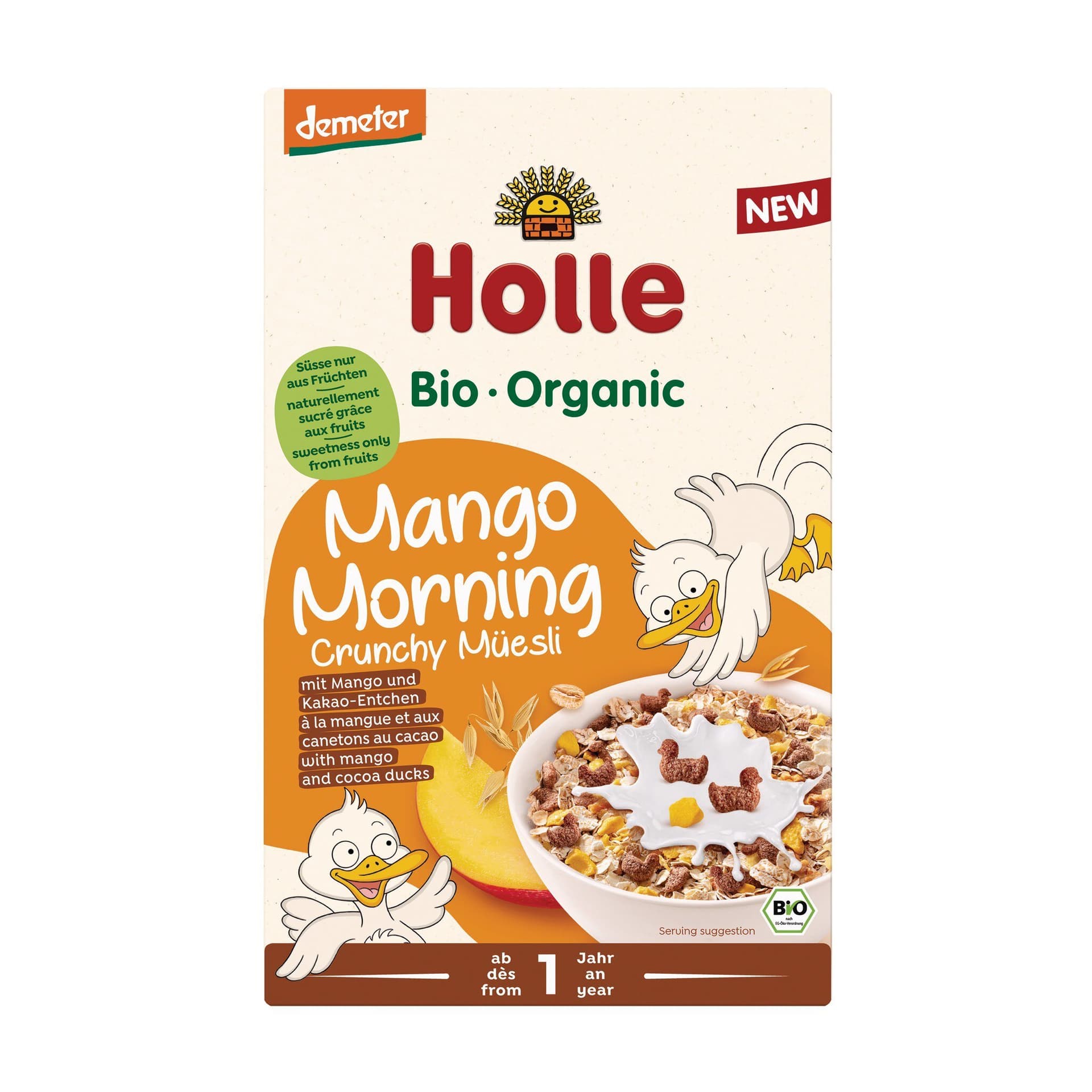 Holle Crunchy Müsli Mango Morning
