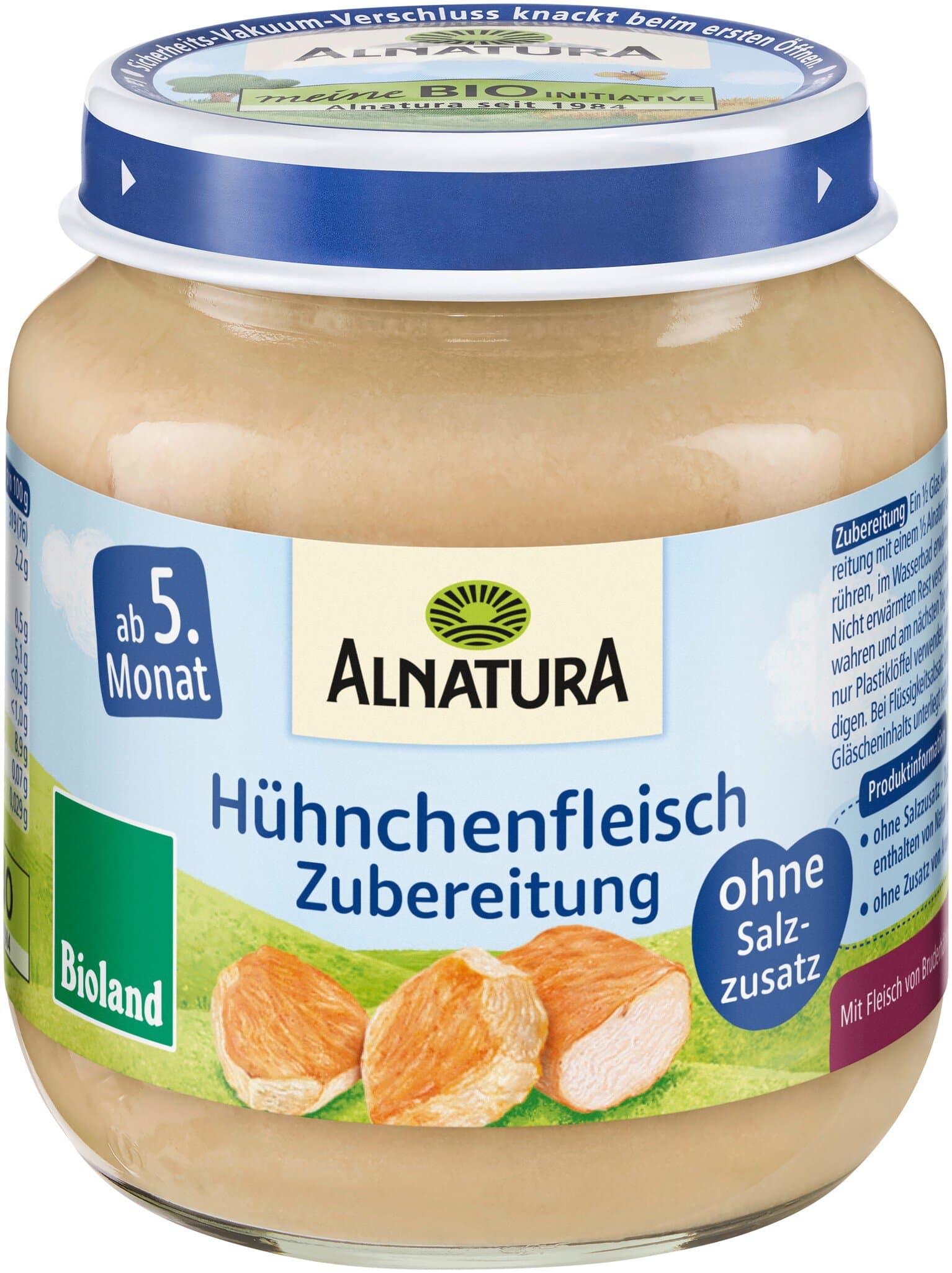 Alnatura Hühnchenfleisch-Zubereitung