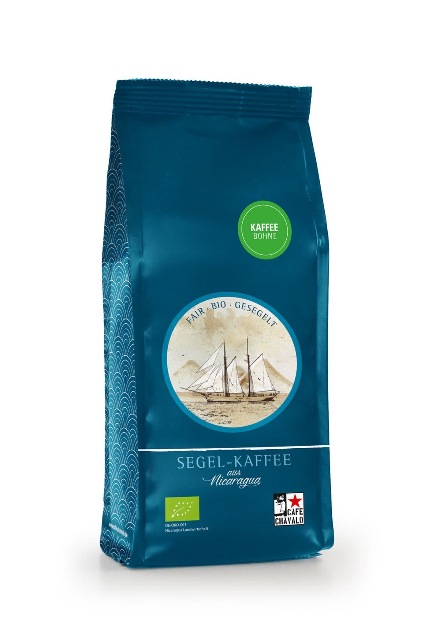 Café Chavalo Segel-Kaffee ganze Bohne
