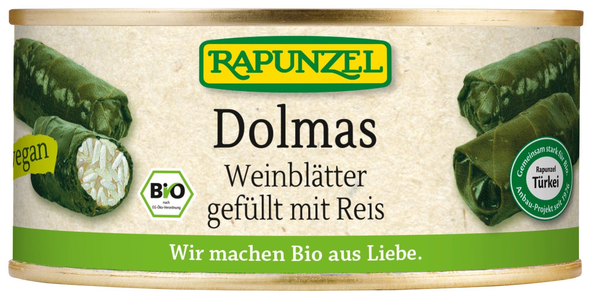 Rapunzel Dolmas gefüllte Weinblätter