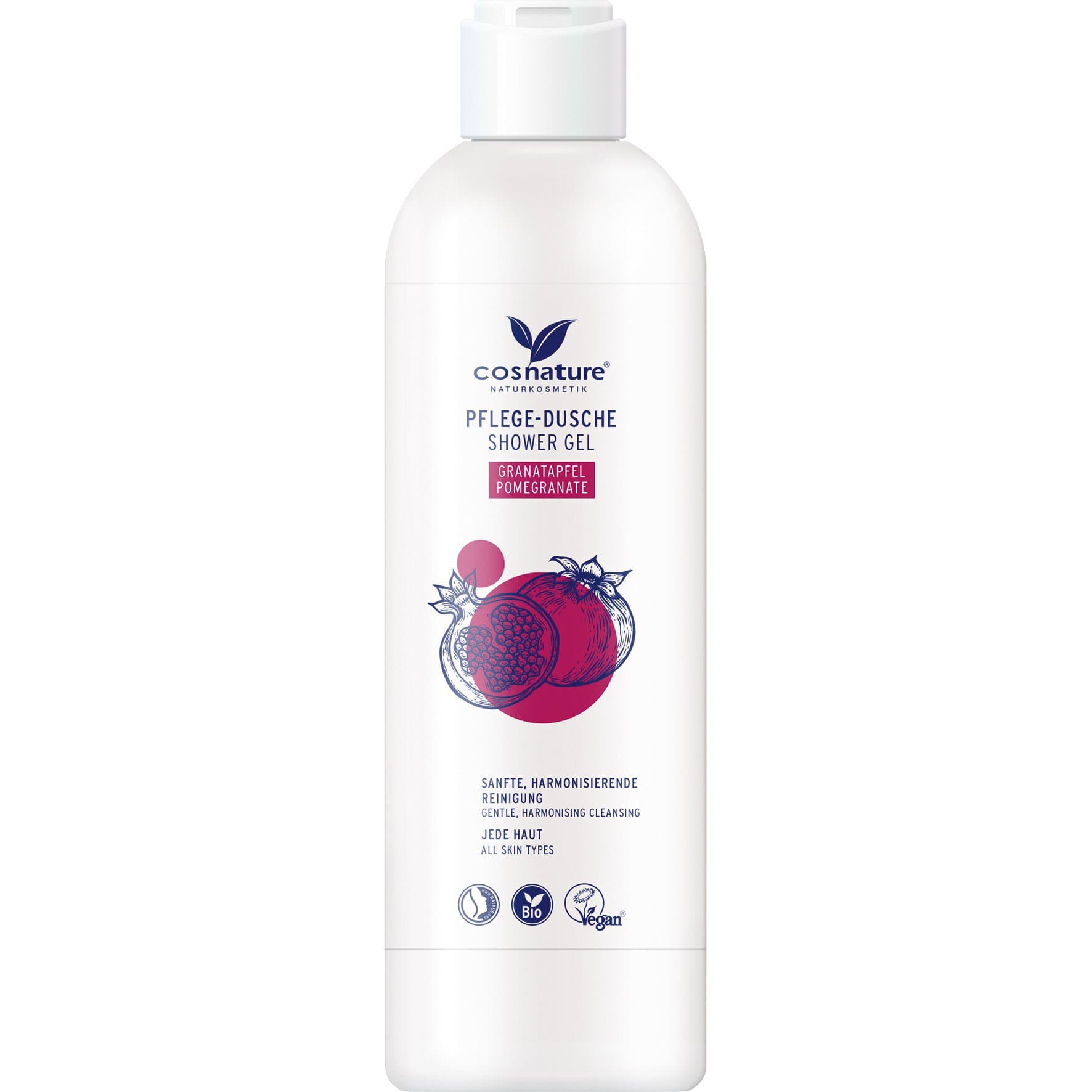 cosnature Pflege-Dusche Granatapfel