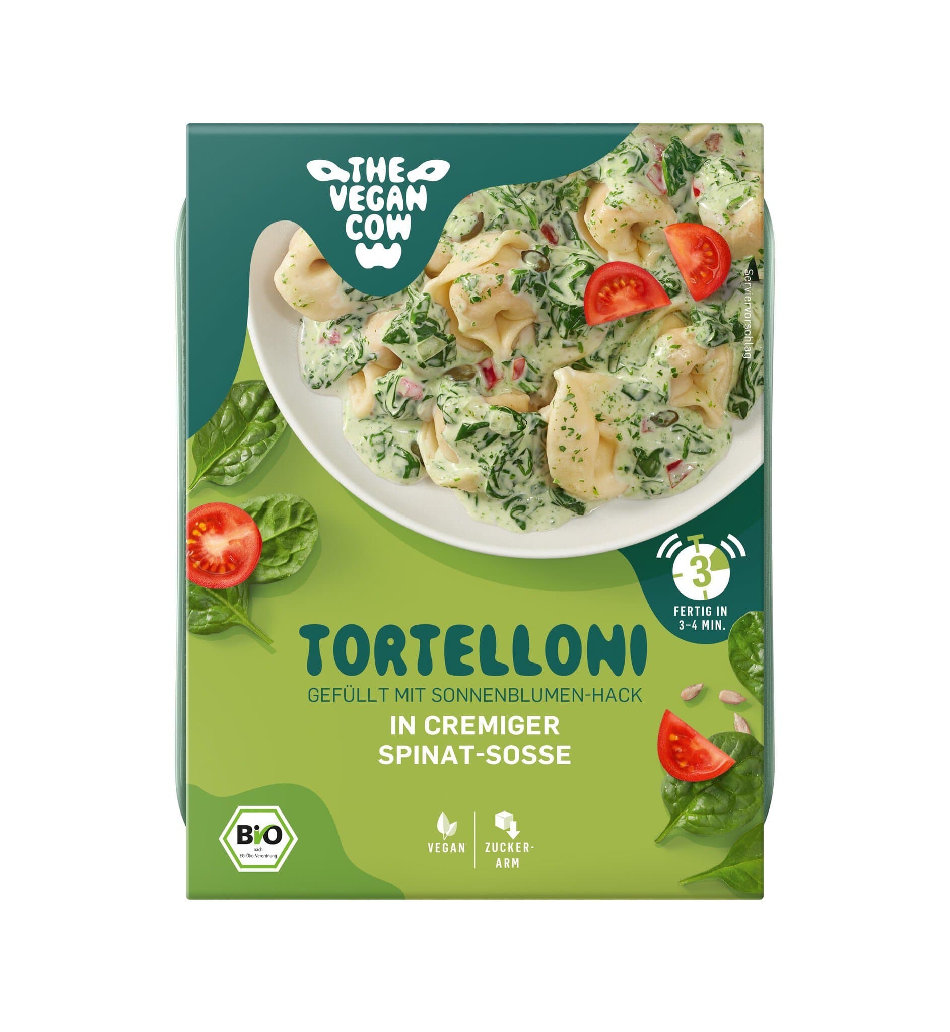 THE VEGAN COW Tortelloni Spinat
