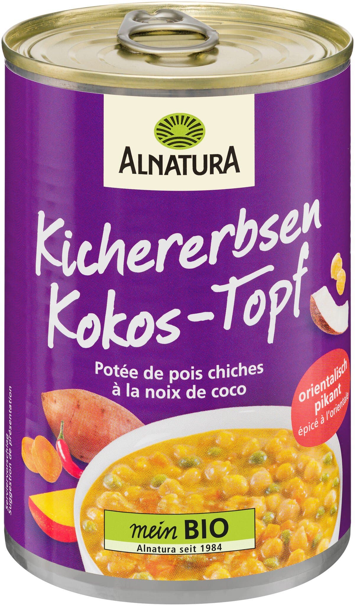 Alnatura Kichererbsen-Kokos-Eintopf