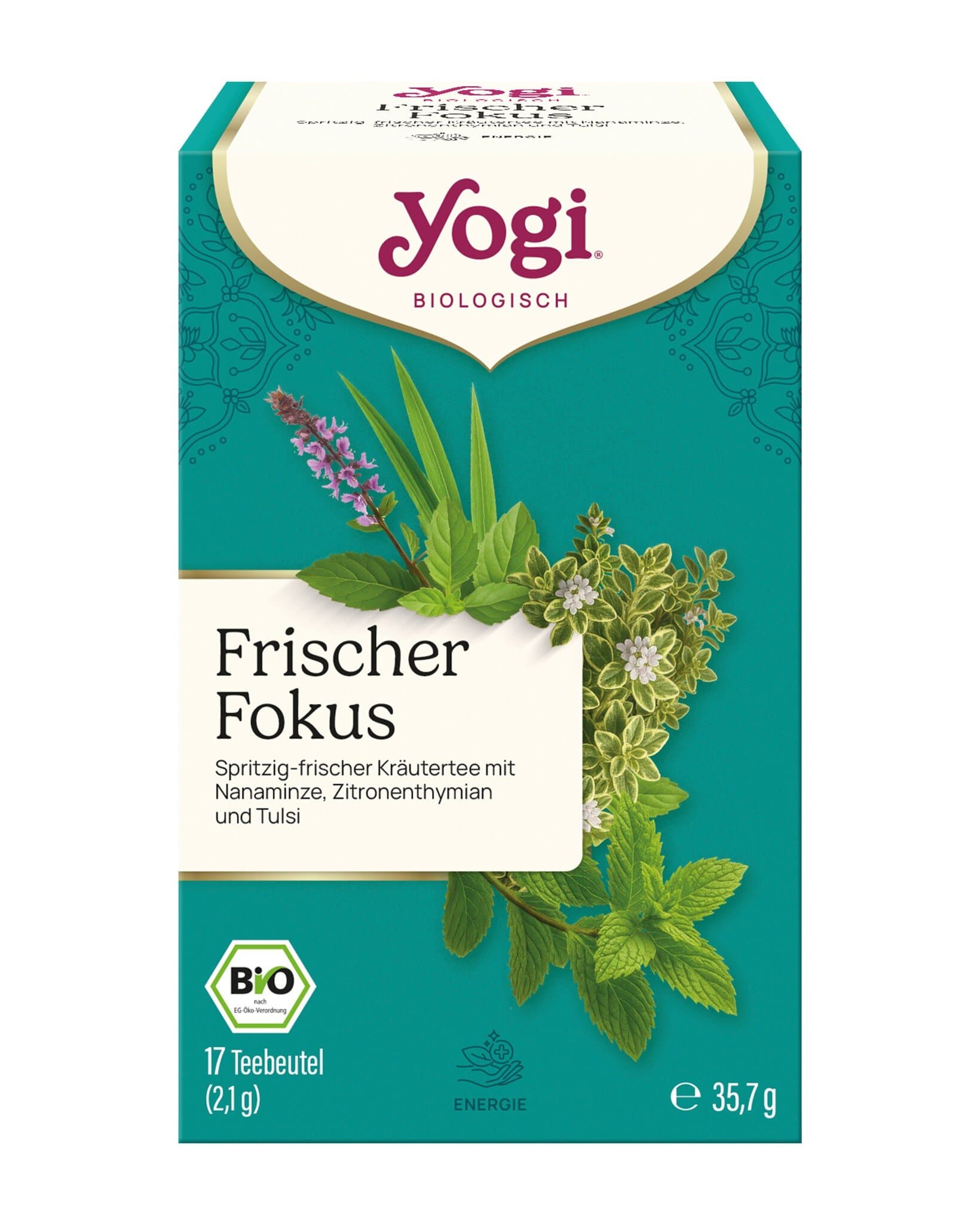 Yogi Tea Frischer Fokus Tee 17 Beutel