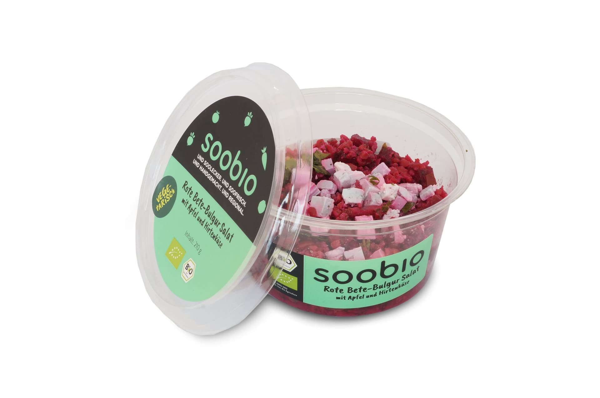 SOB soobio Rote-Beete-Bulgur-Salat mit Apfel
