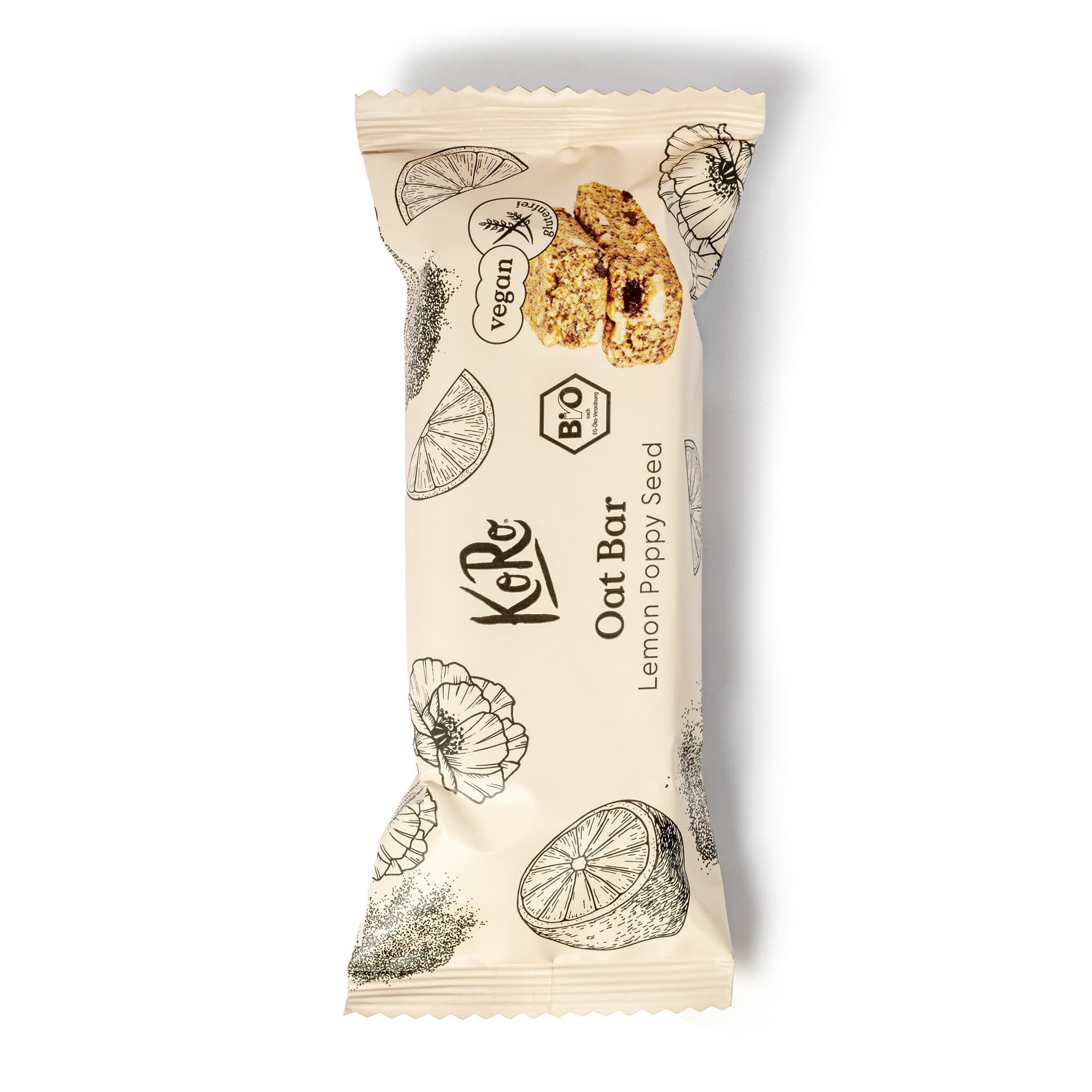 Koro Oat Bar Lemon Poppy Seed