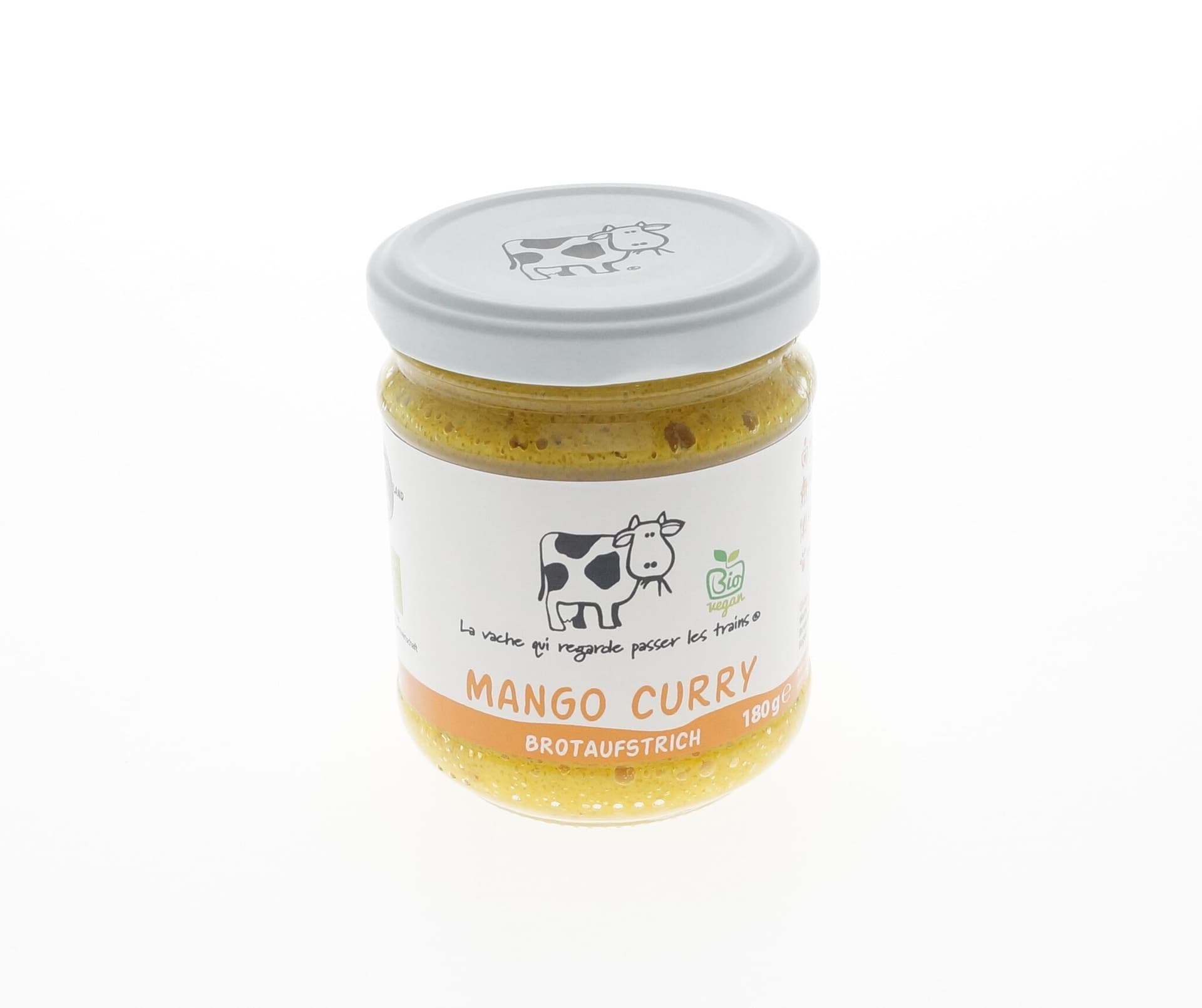 La vache qui regarde Brotaufstrich Mango Curry