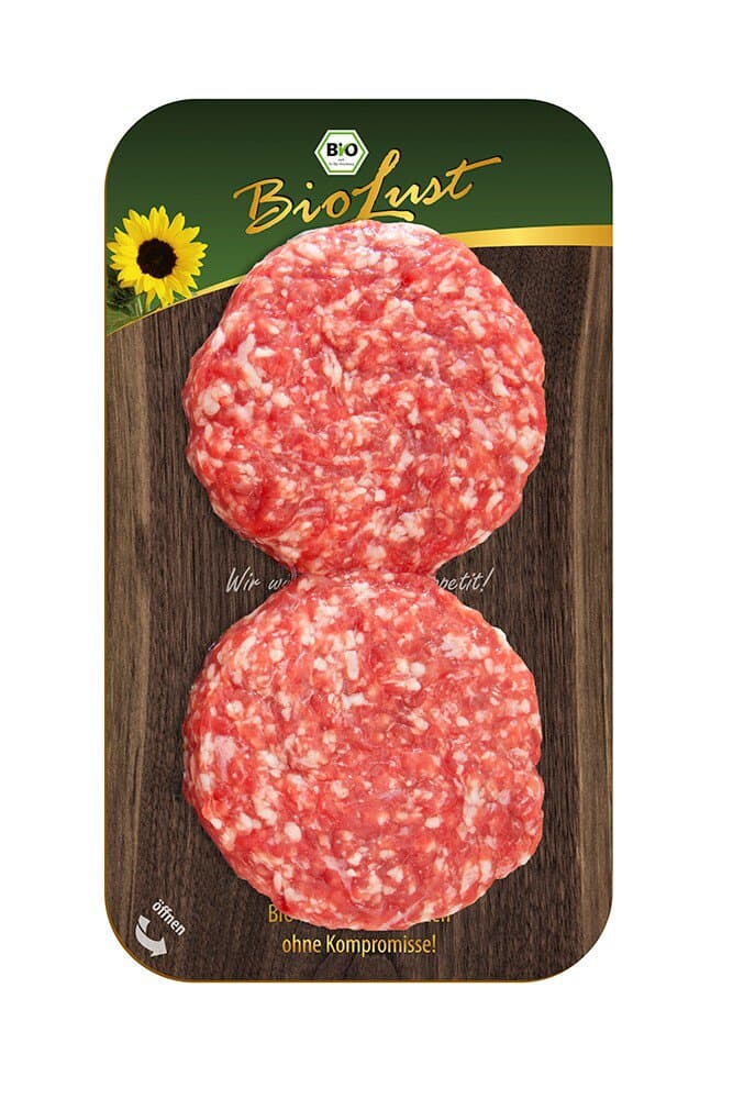 BioLust Rindfleisch-Burger