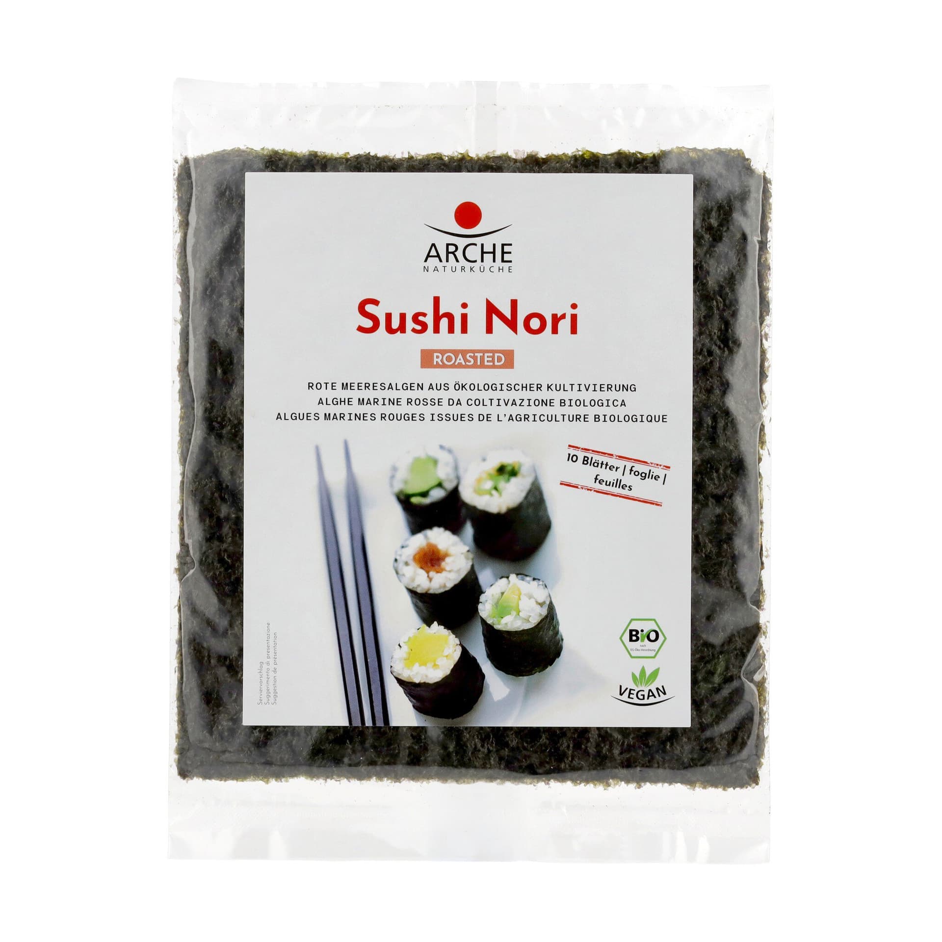 Arche Sushi Nori Algenblätter