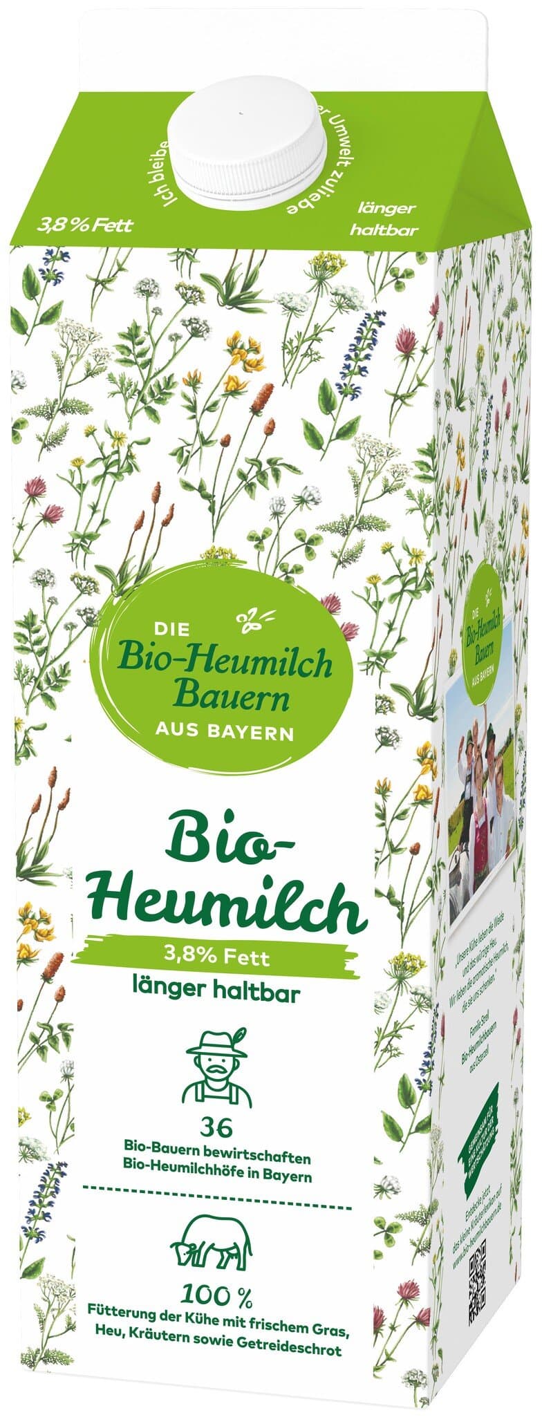 Heumilch Bauern Heumilch 3,8% 1L