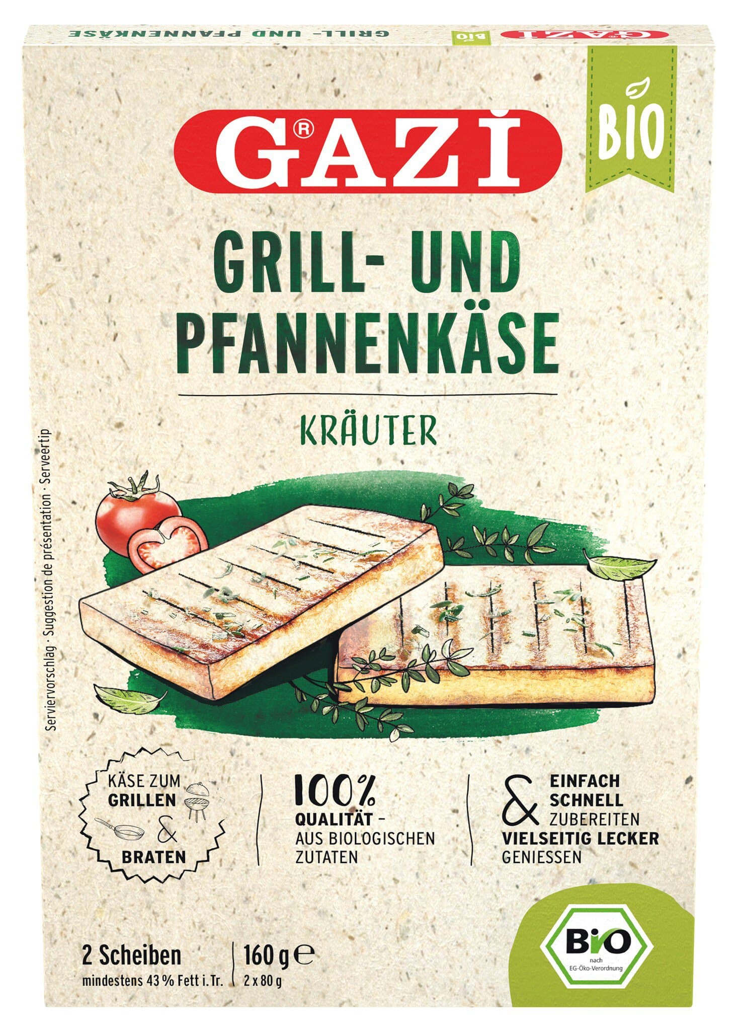 Gazi Grillkäse Kräuter